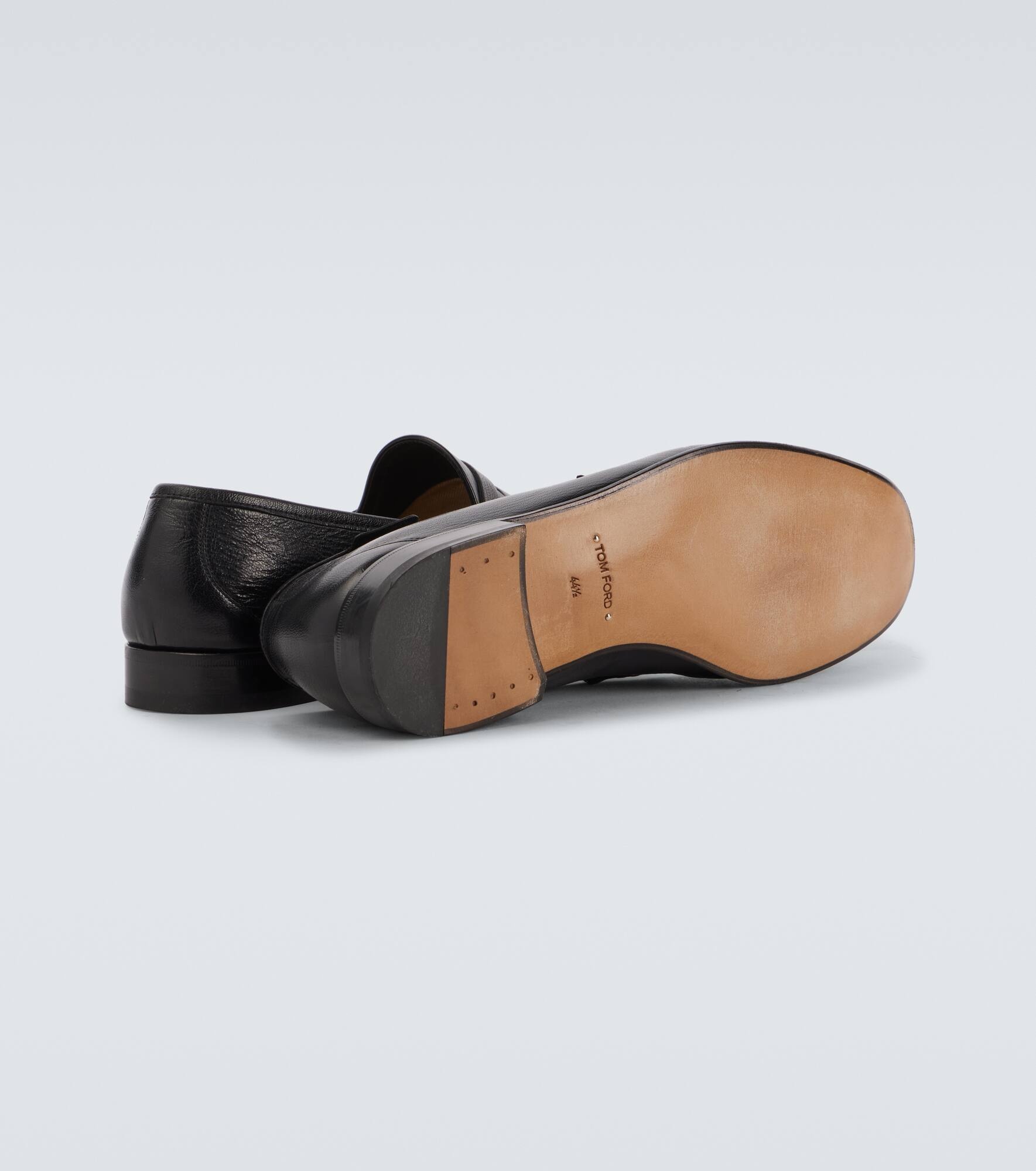 York leather penny loafers - 7