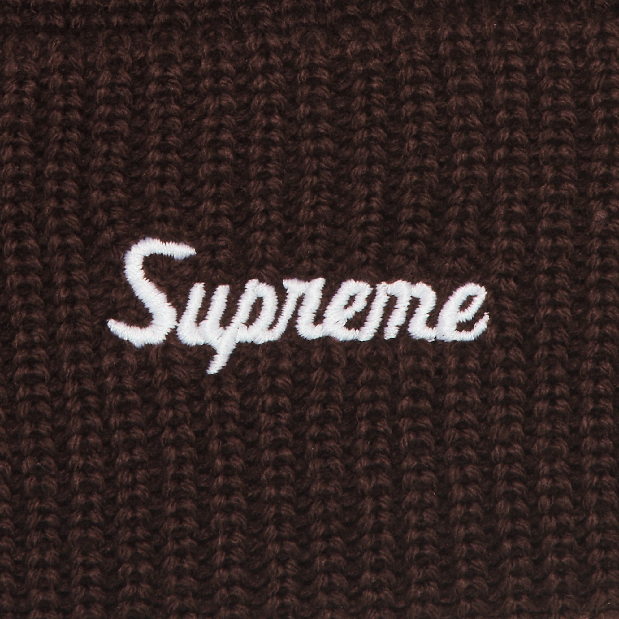 Supreme Loose Gauge Beanie 'Brown' - 3