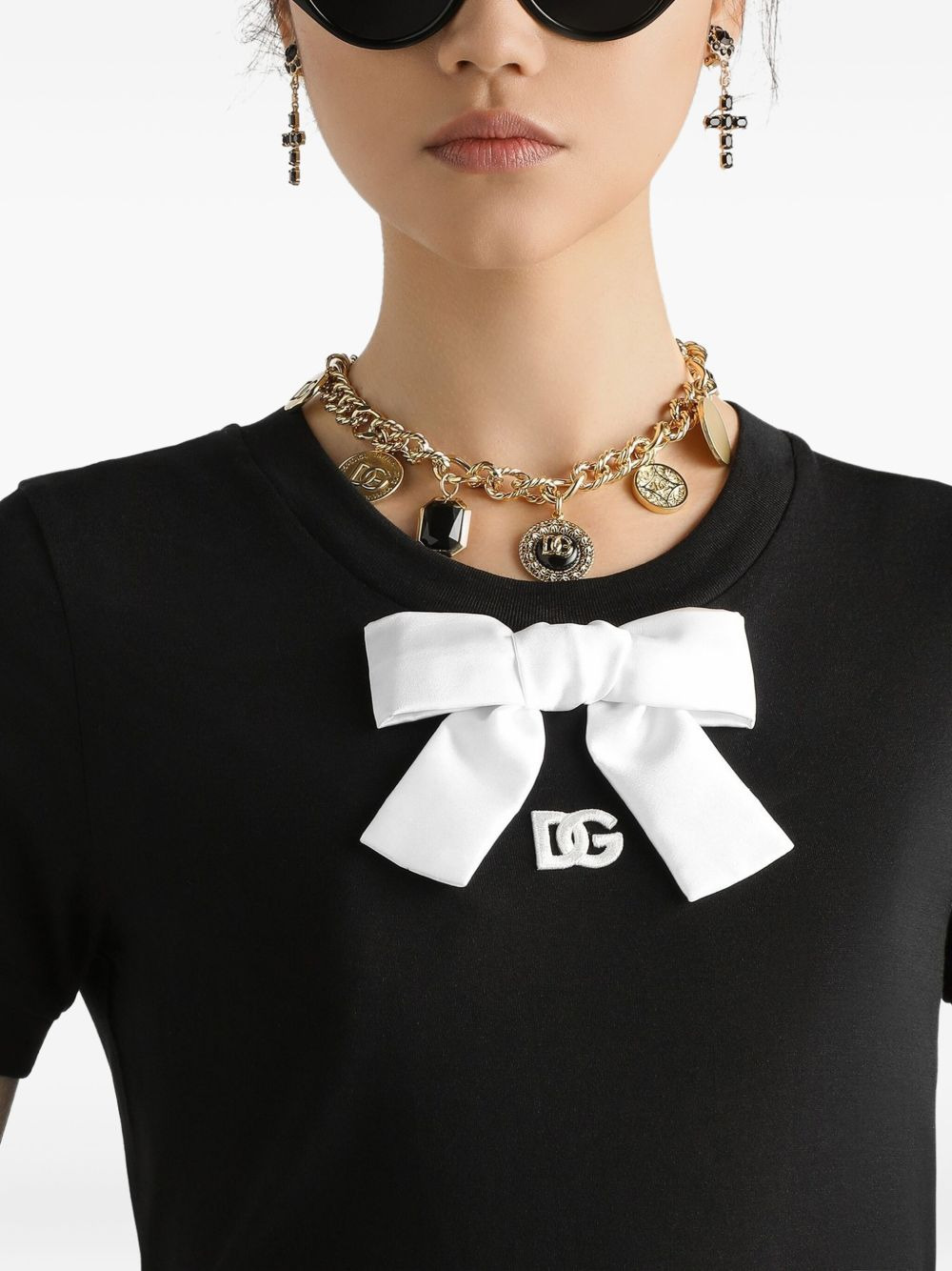 DG-embroidered T-shirt - 4