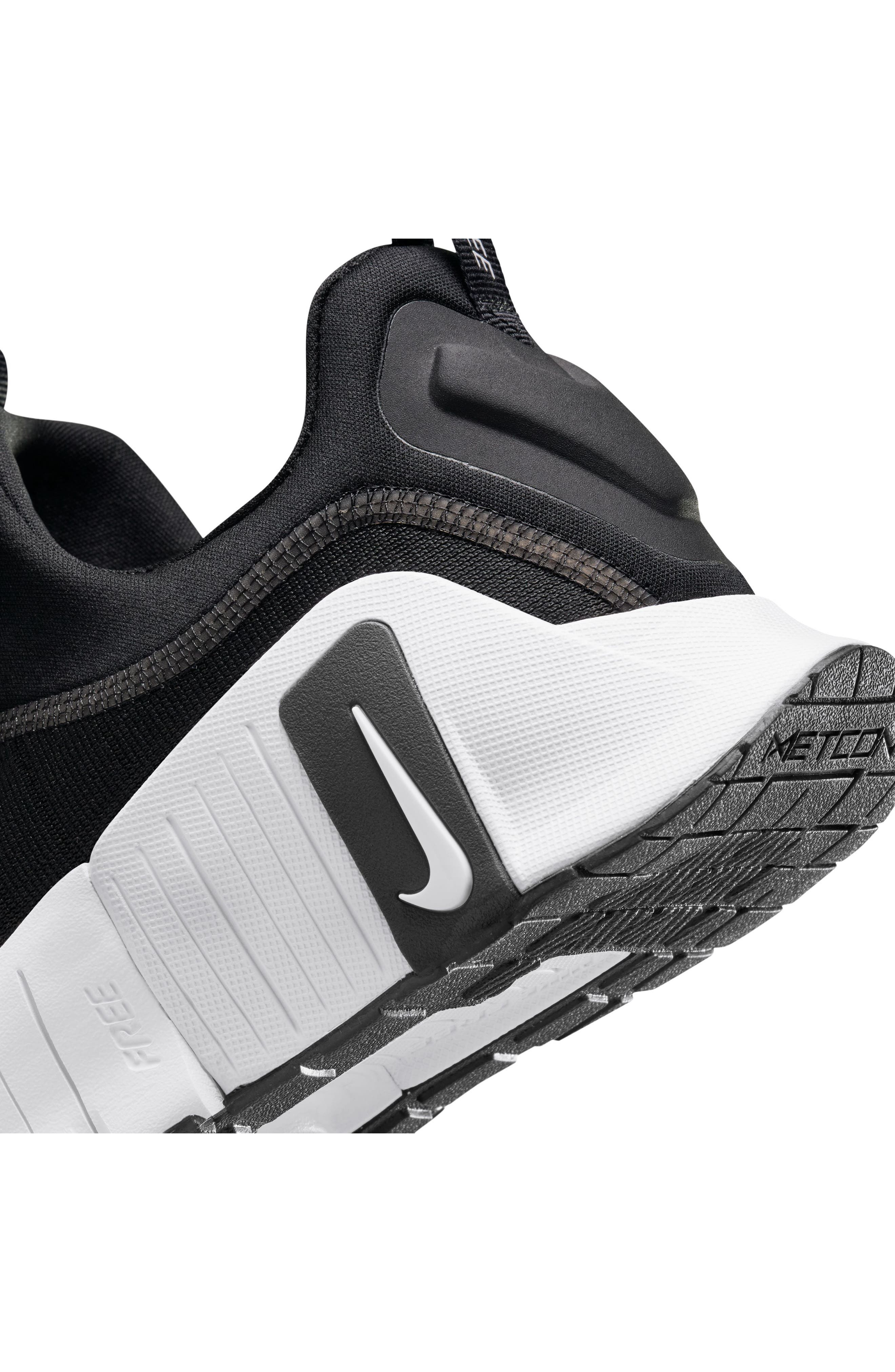 Nike Free Metcon 6 Training Shoe in 001 Black/white at Nordstrom - 8