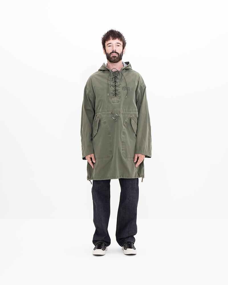 CHINOOK PONCHO 3L DMGD OLIVE - 3