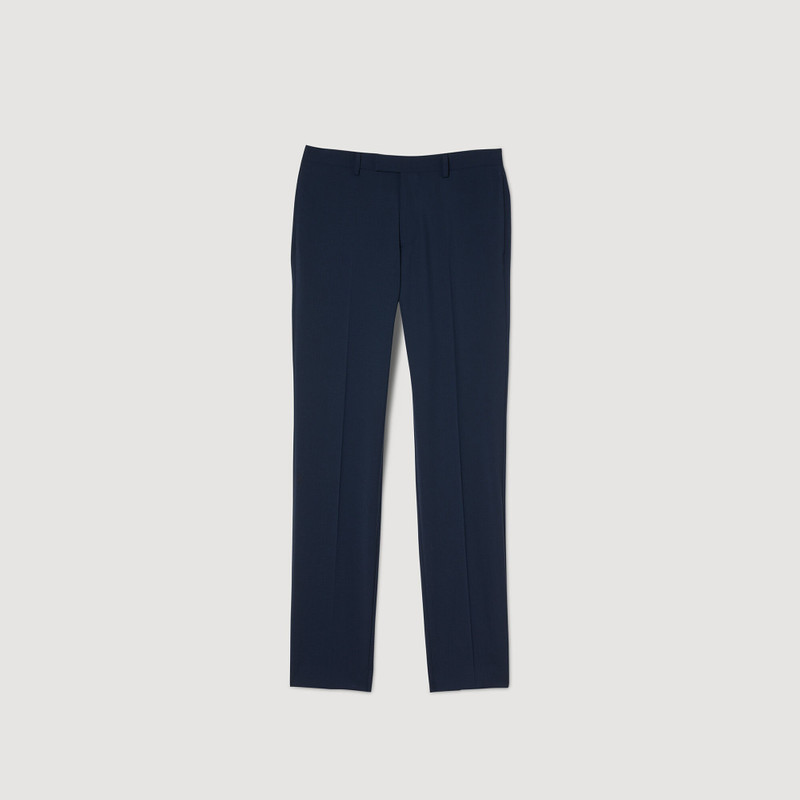 VIRGIN WOOL SUIT TROUSERS 1