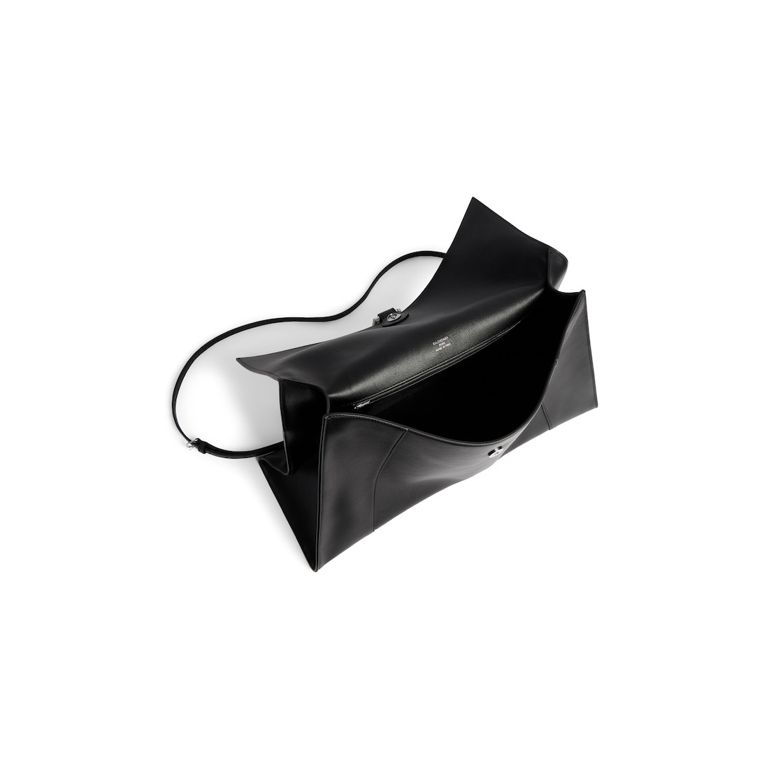 Women's Hourglass Soft Large Handbag in Black - 5