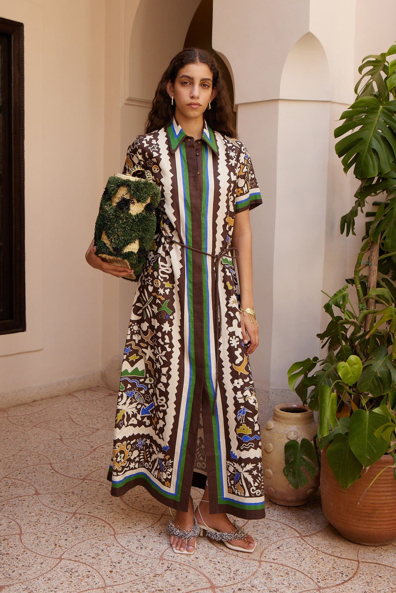ALÉMAIS Maroc Shirtdress outlook