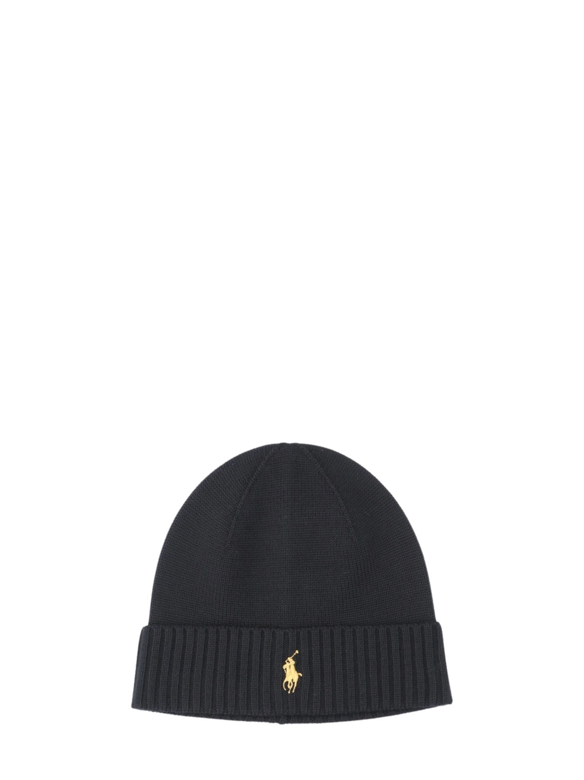 Polo Pony-embroidered wool beanie - 1