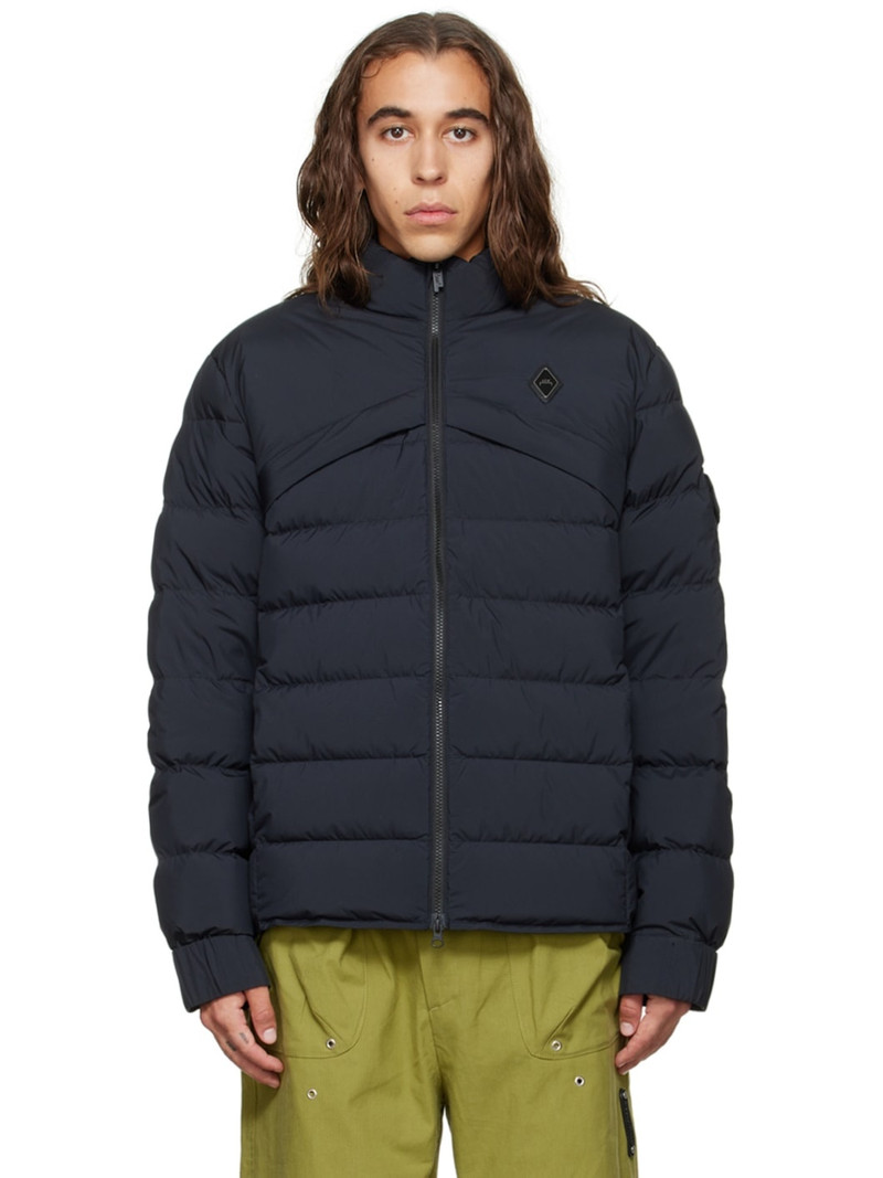 Black Lightweight Down Jacket - 1