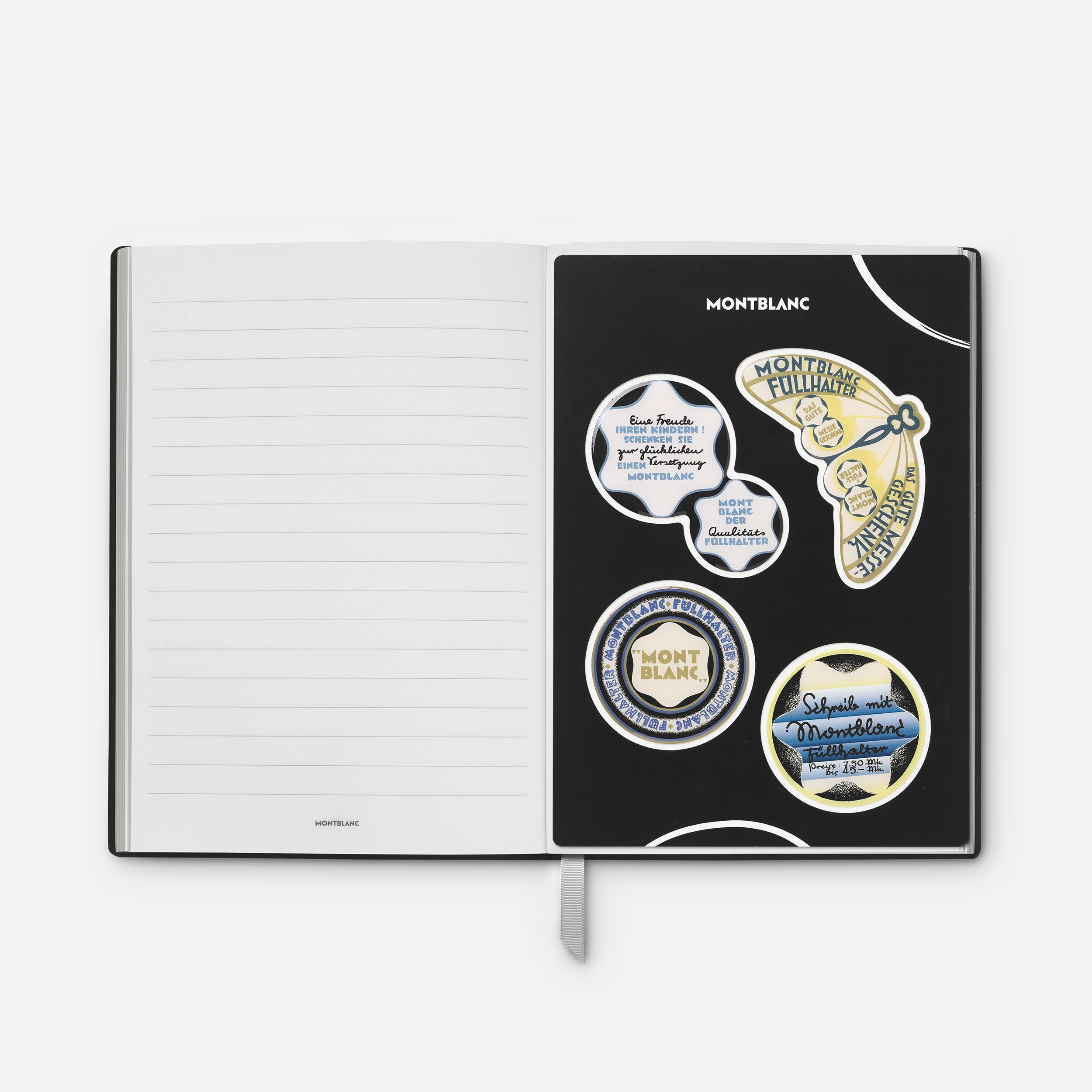 Notebook #146 small, Meisterstück 100 years, Black - Lined - 3