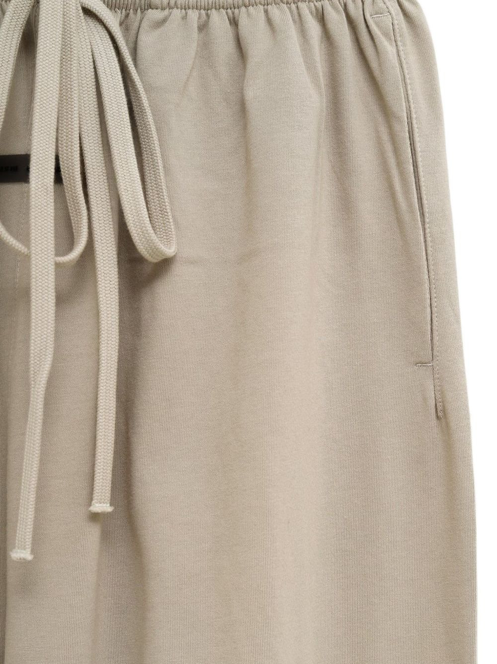 drawstring elastic-cuff track pants - 3