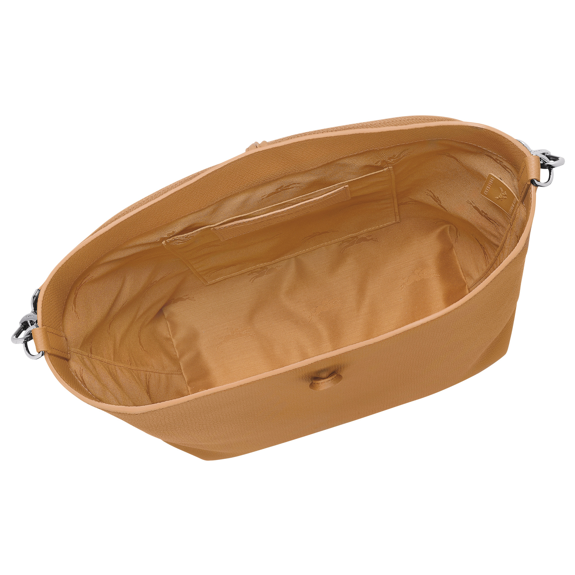 Le Roseau Hobo bag Walnut - Leather - 5
