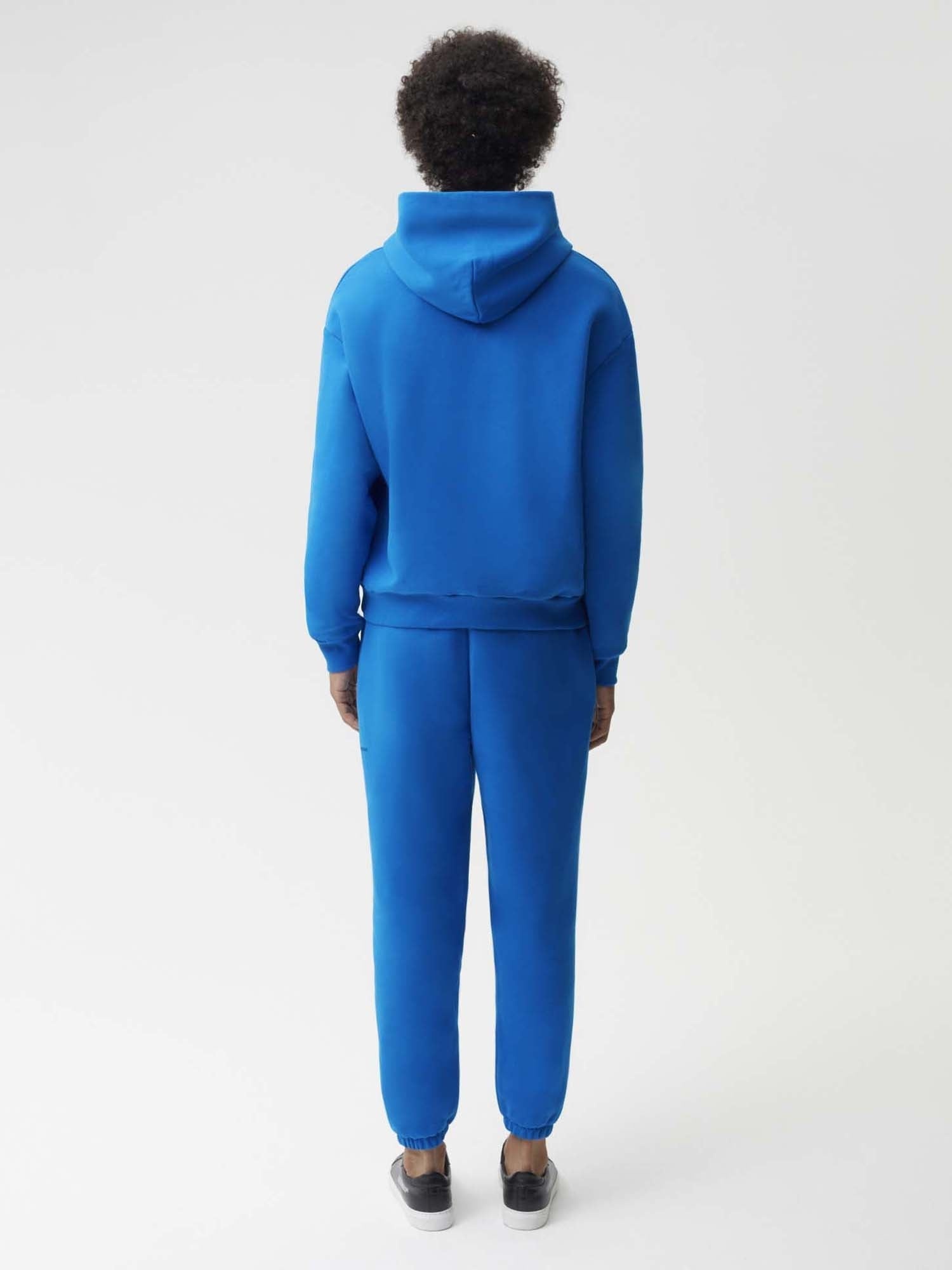 Mens 365 Heavyweight Hoodie - Cobalt Blue - 3