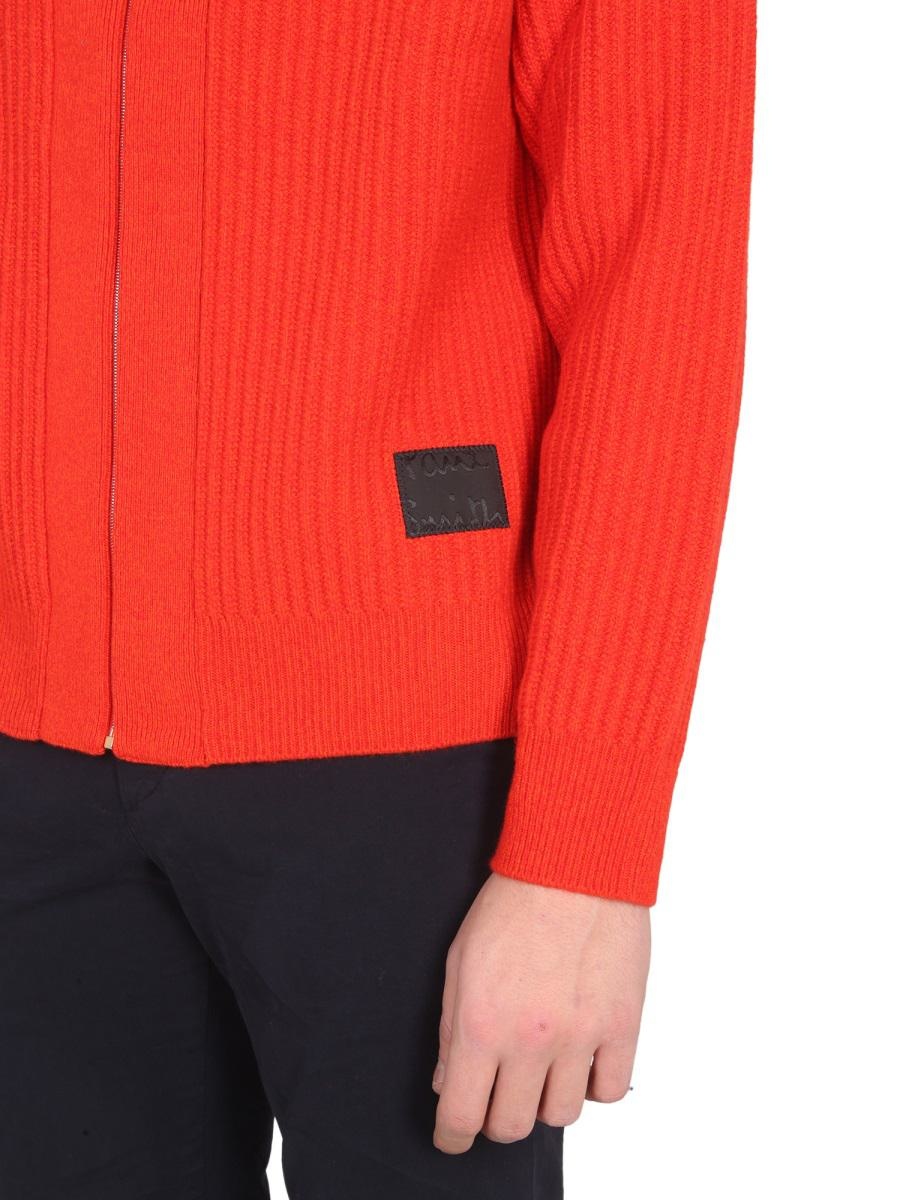 PAUL SMITH ZIPPERED CARDIGAN - 4