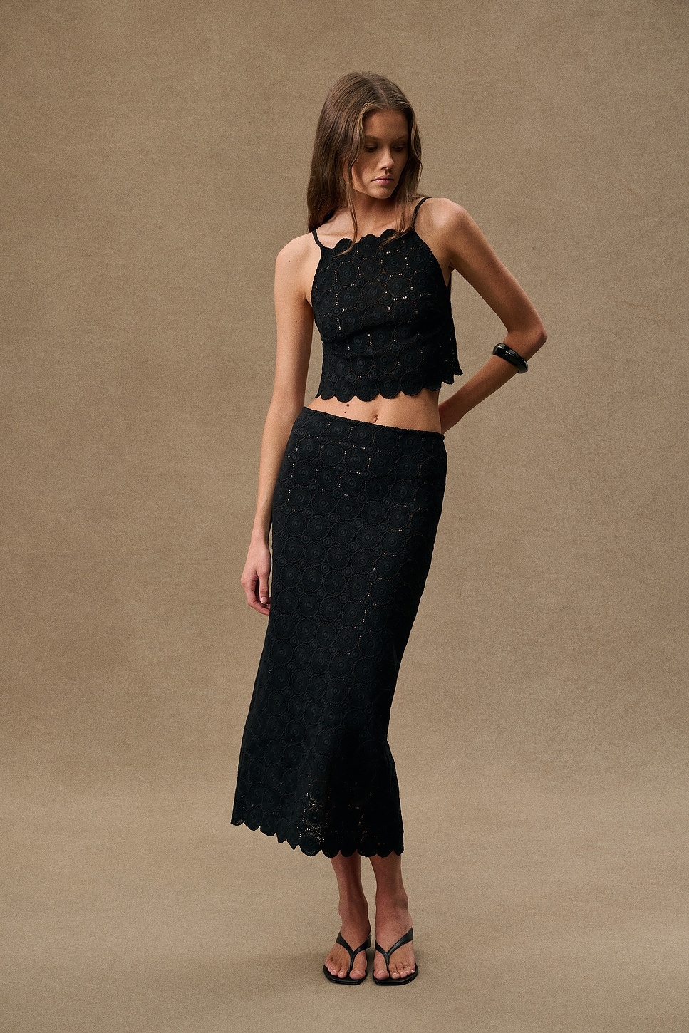For Fwrd Doily Column Skirt - 2