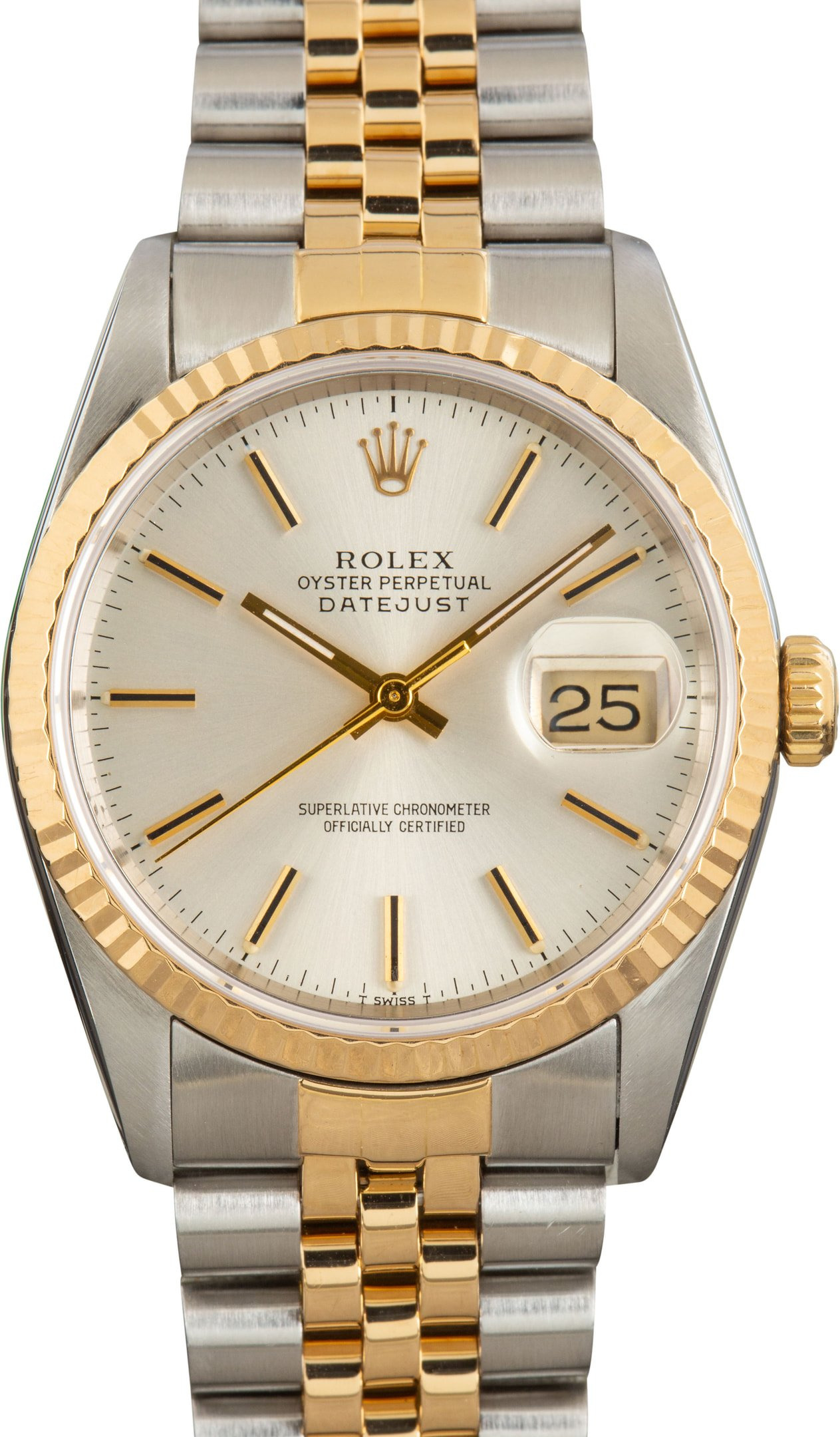 Rolex Datejust 36 Ref 16233 Silver Dial - 1