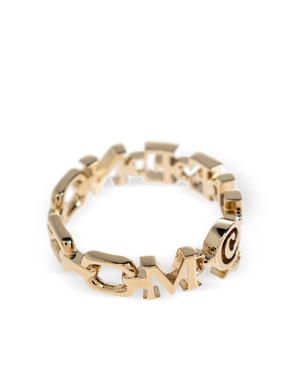 logo-embellished ring - 4