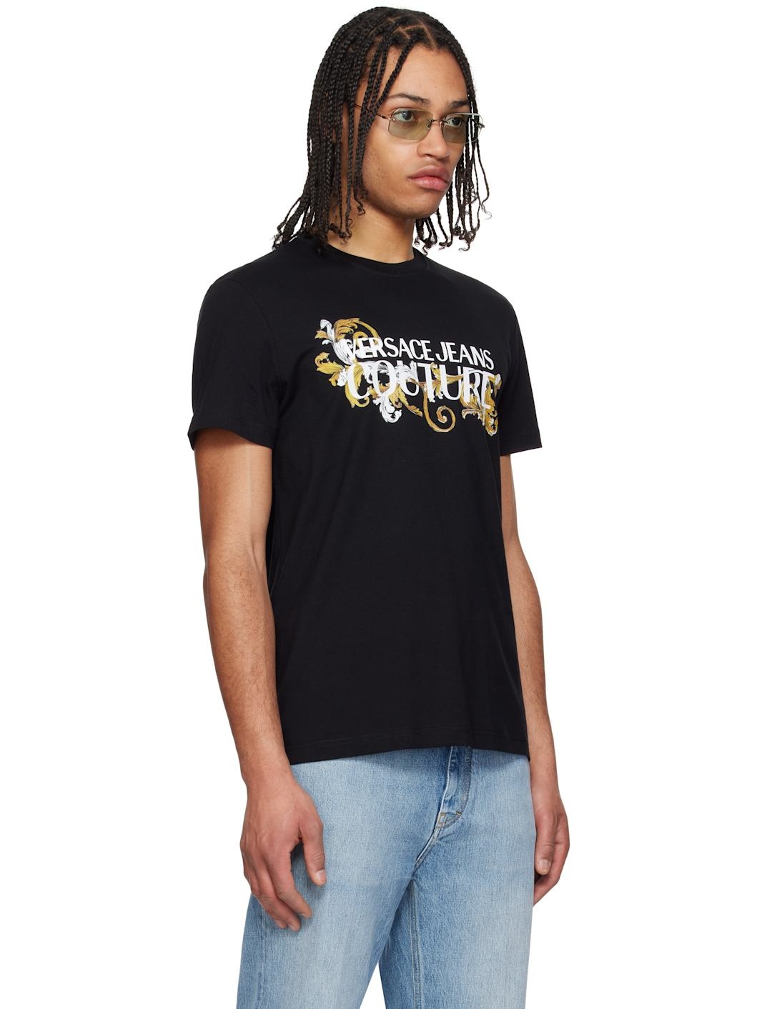 Black Logo Baroque T-shirt - 2
