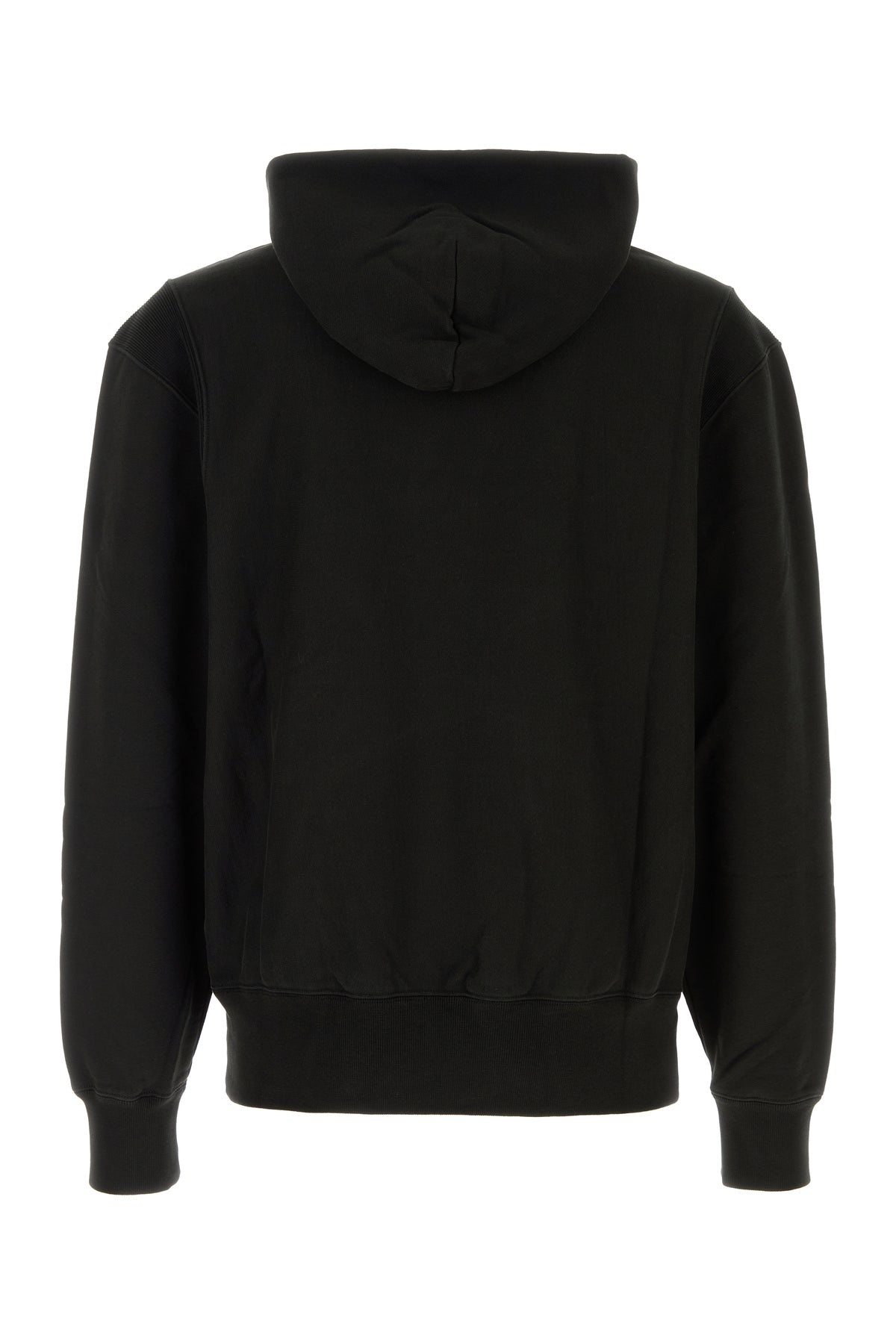 Black cotton sweatshirt - 2