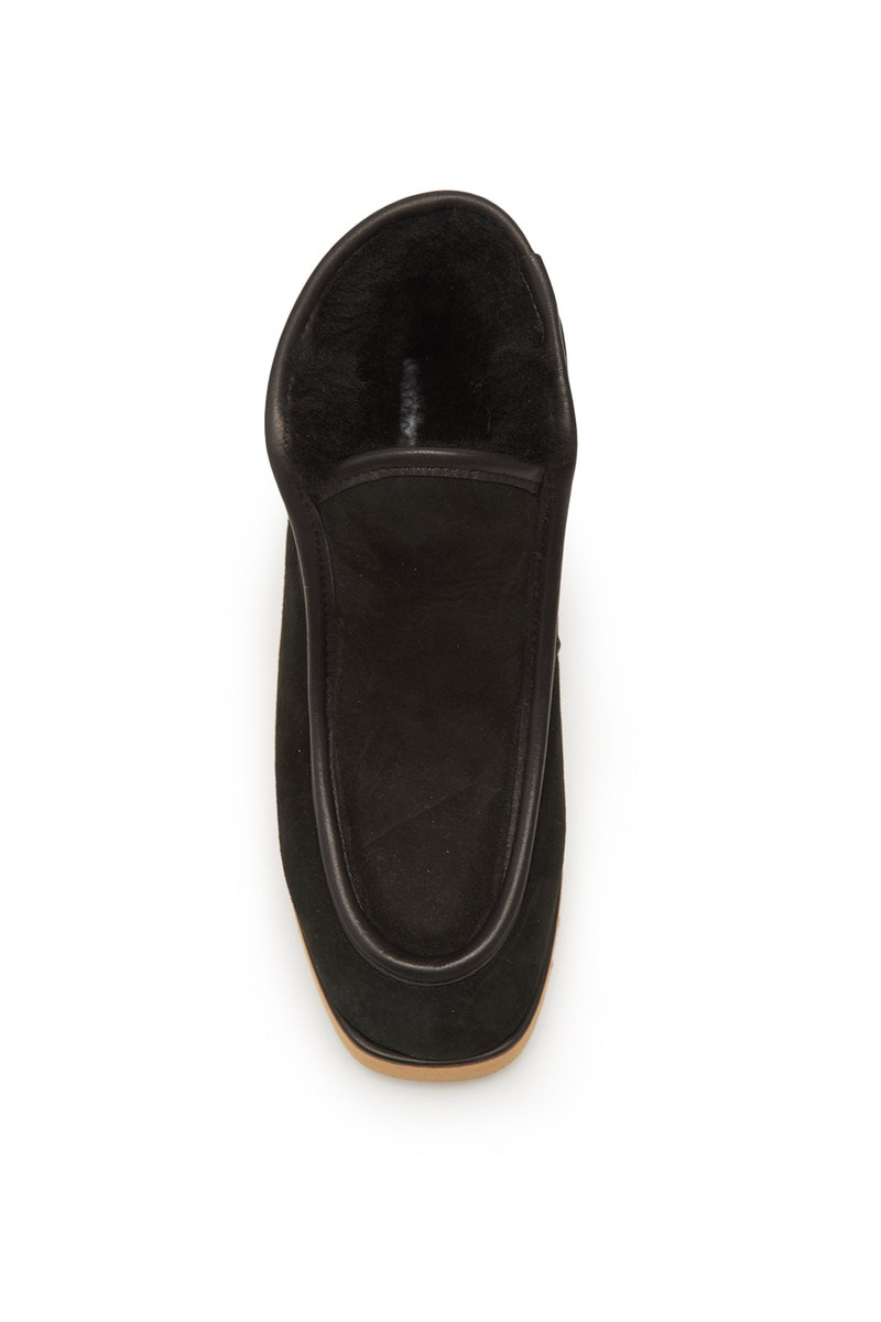 Tyga Boot in Black Shearling 4
