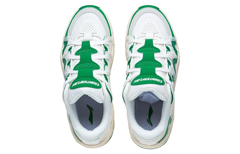 (WMNS) Li-Ning Counterflow The One Yu 2.0 Sneakers 'White green' AGCT178-2 - 4