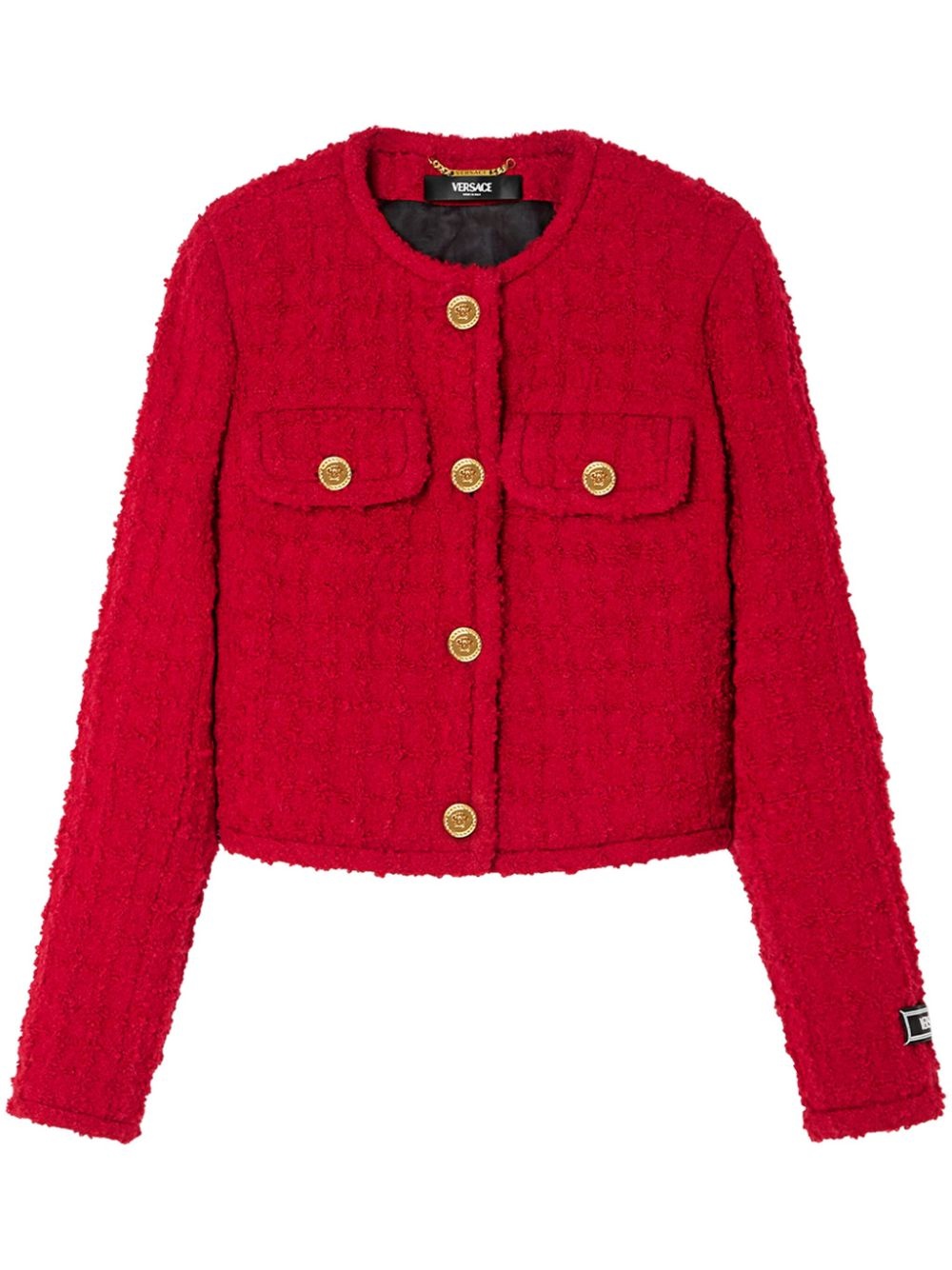 Wool tweed jacket - 1