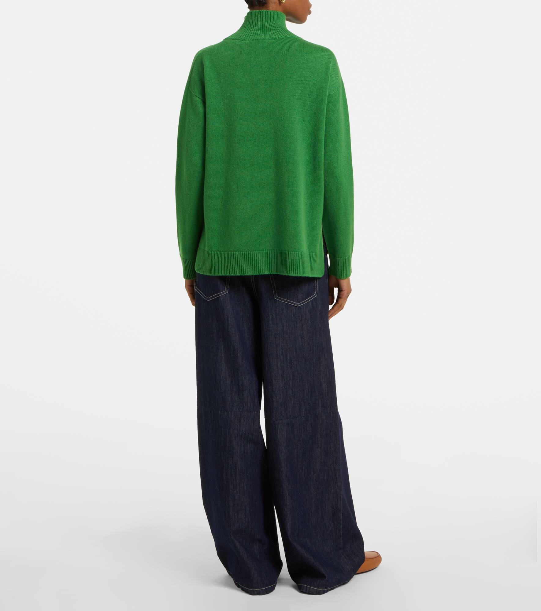 Marta wool and cashmere turtleneck sweater - 3