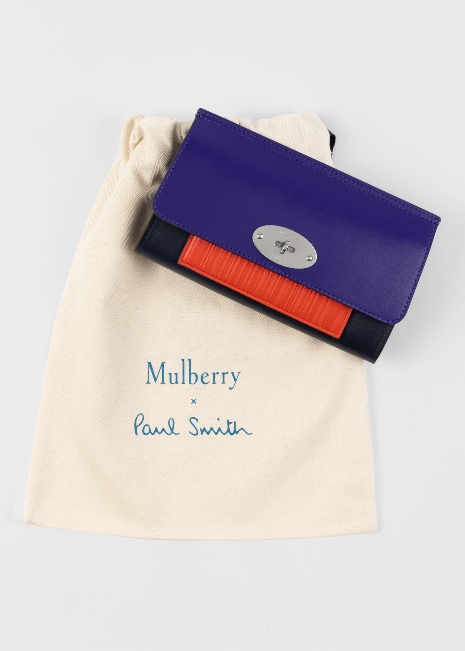 Mulberry x Paul Smith Antony Clip Bag