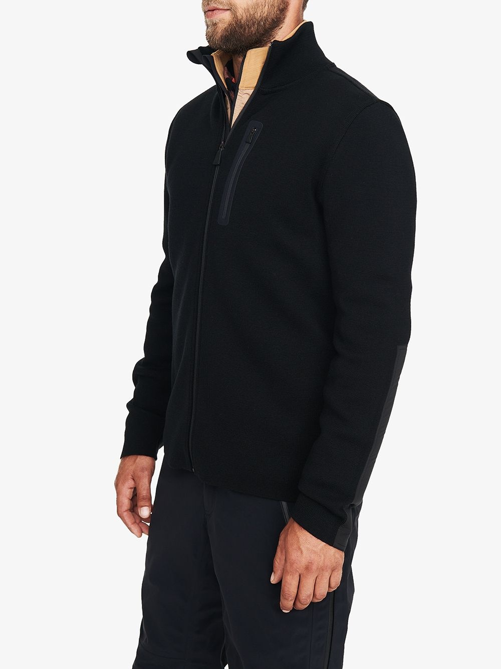 high neck zipped sweater - 4