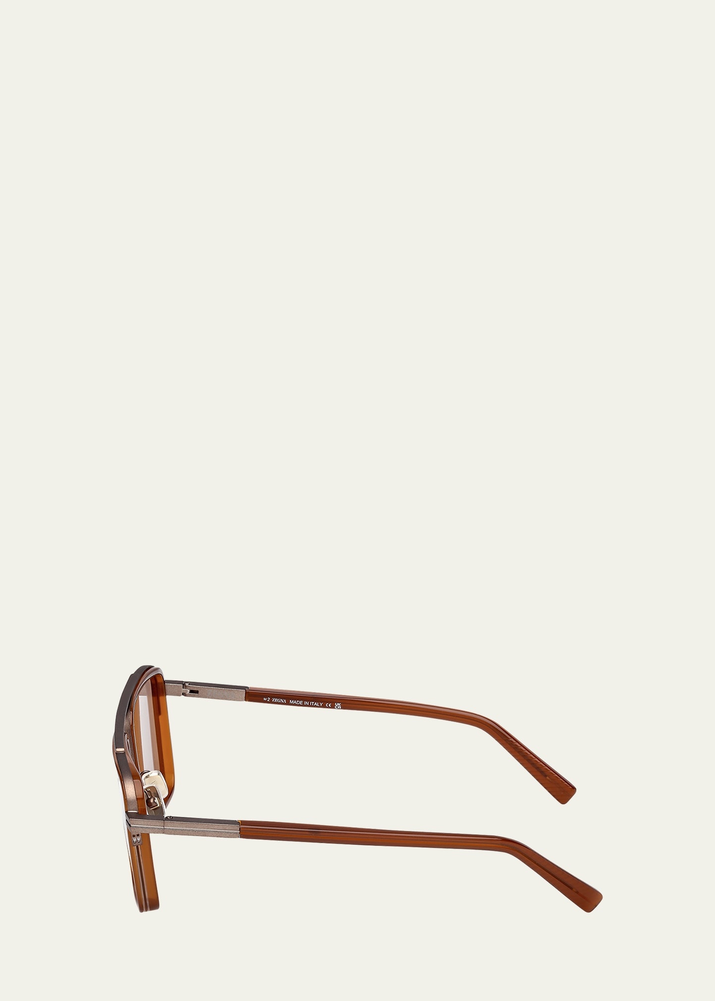 Men's Metal Aviator Sunglasses - 4