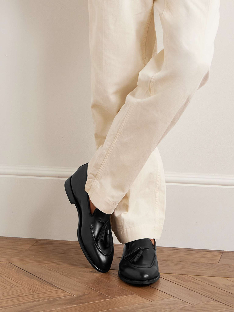 Grenson Merle Tasselled Leather Loafers outlook