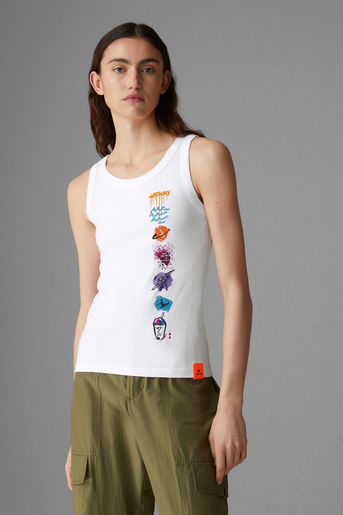 Allis Tank top in White - 2