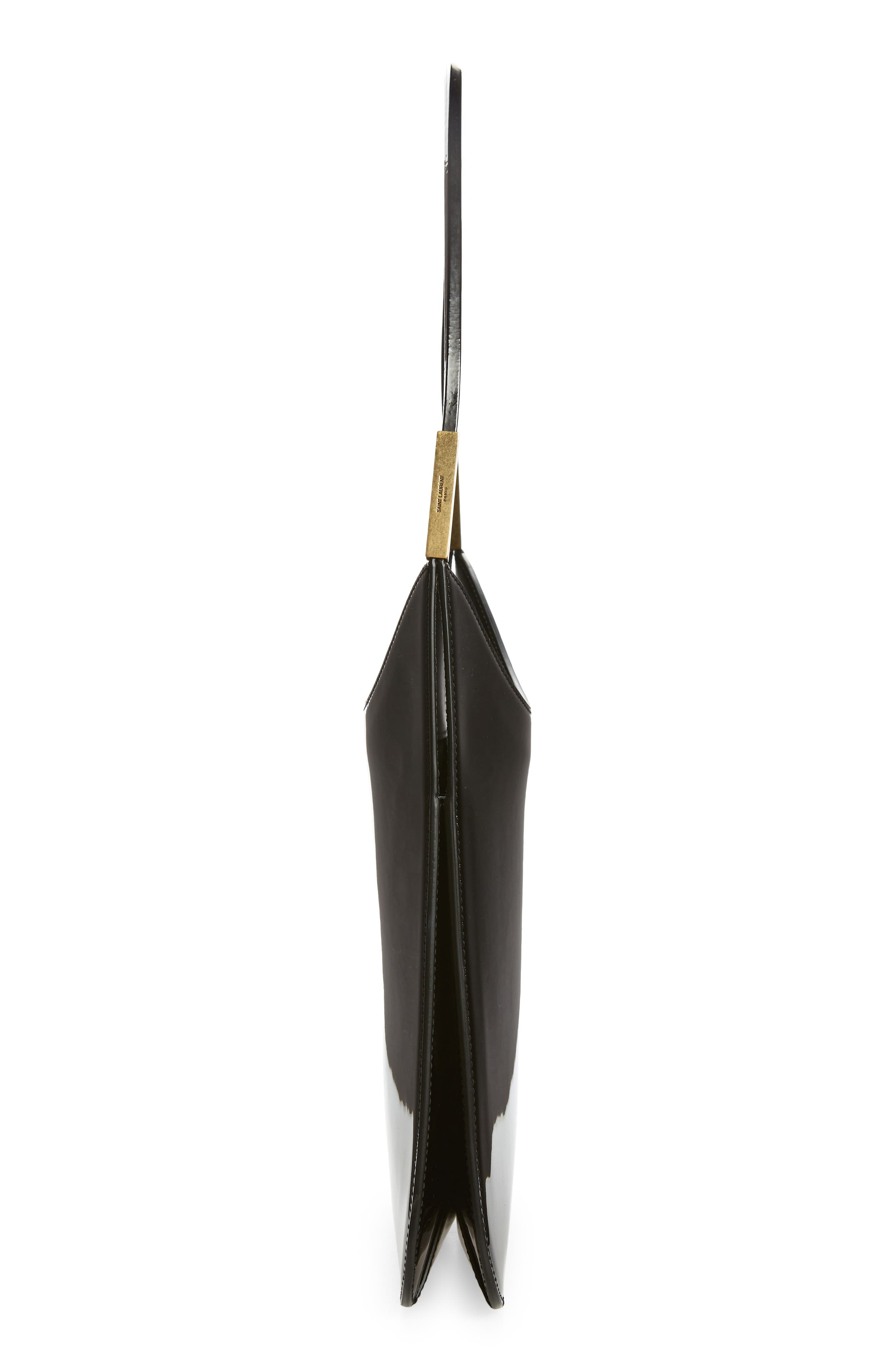 Sac Patent Leather Hobo Bag - 5
