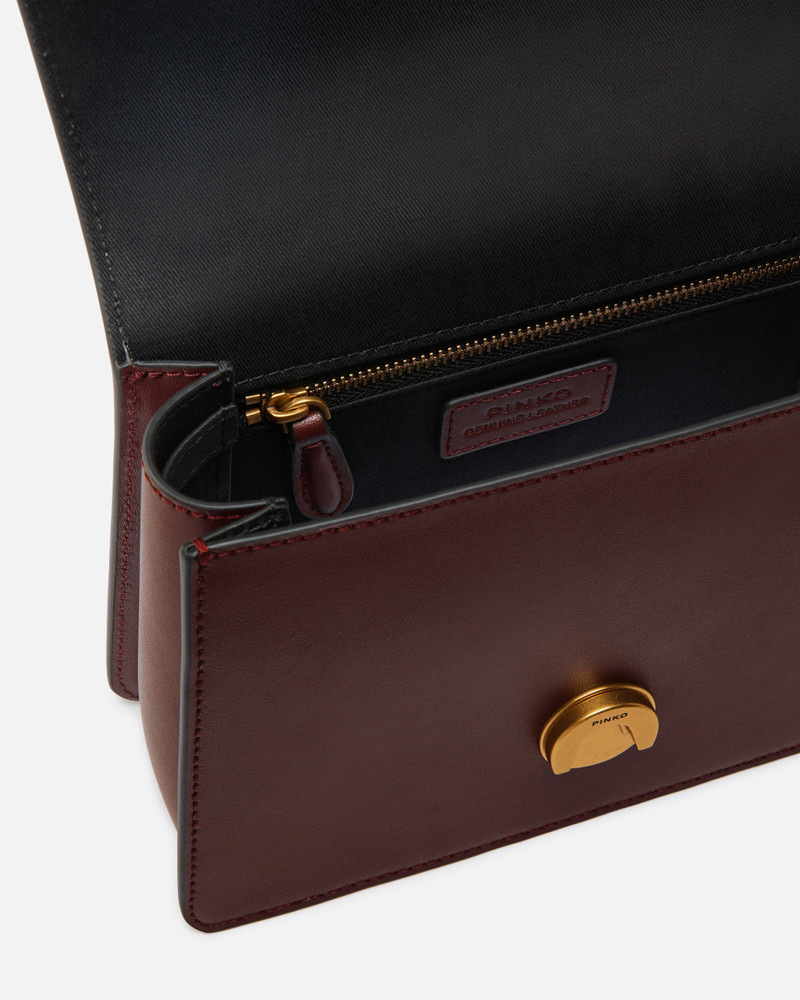 MINI HANDBAG LOVE BAG TOP HANDLE IN LEATHER 4