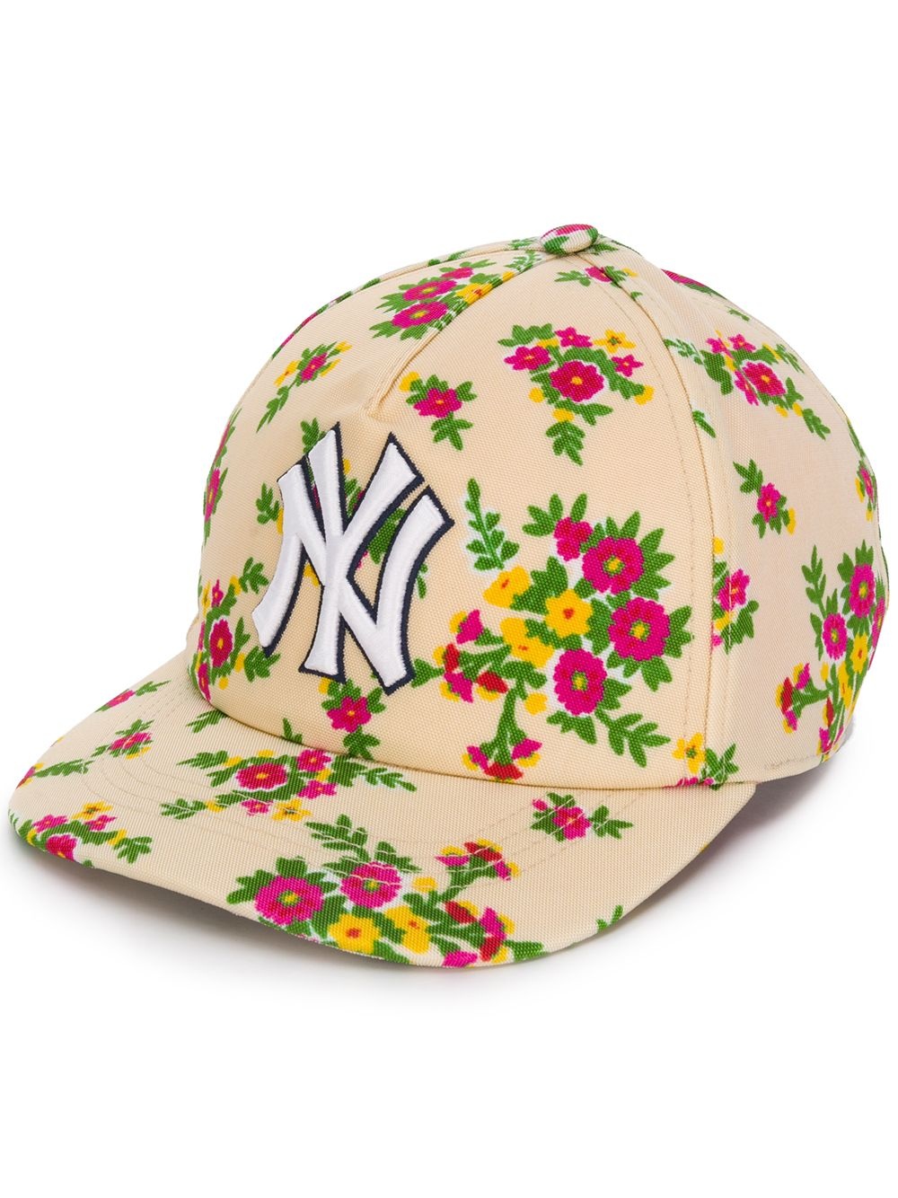 NY Yankees floral cap - 1