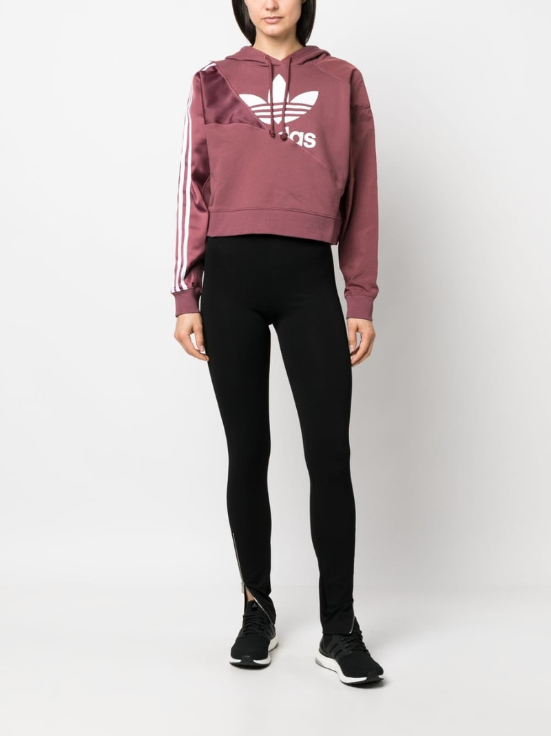 adidas cropped drawstring hoodie outlook