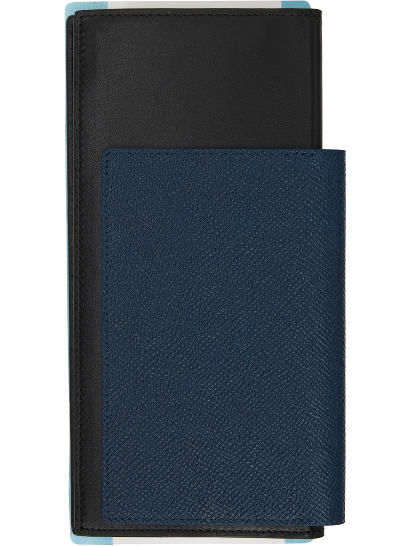 BALENCIAGA Blue Passport Long 1 Ticket Wallet outlook