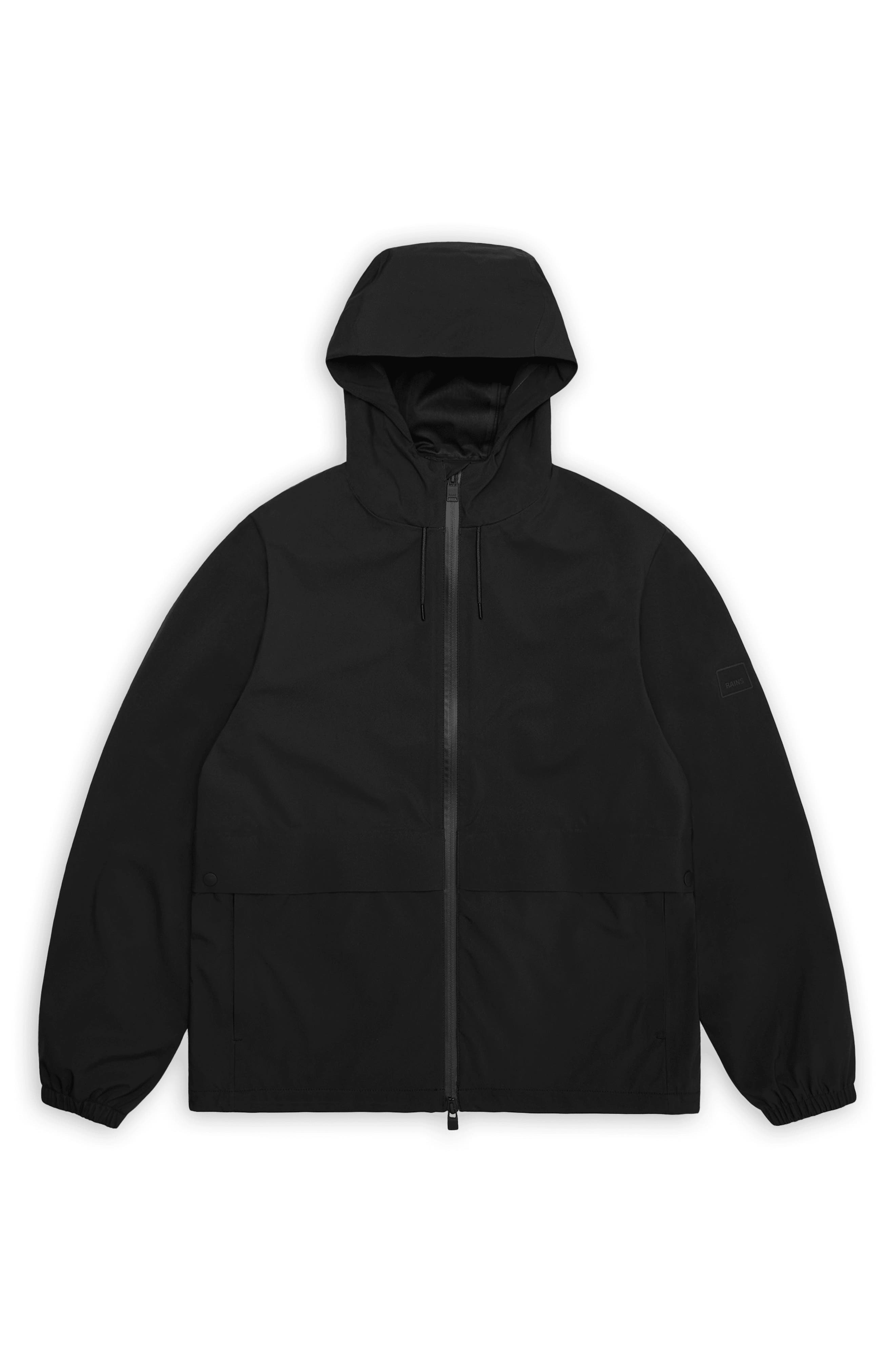 Rains Suva Waterproof Hooded Raincoat in Black at Nordstrom - 3