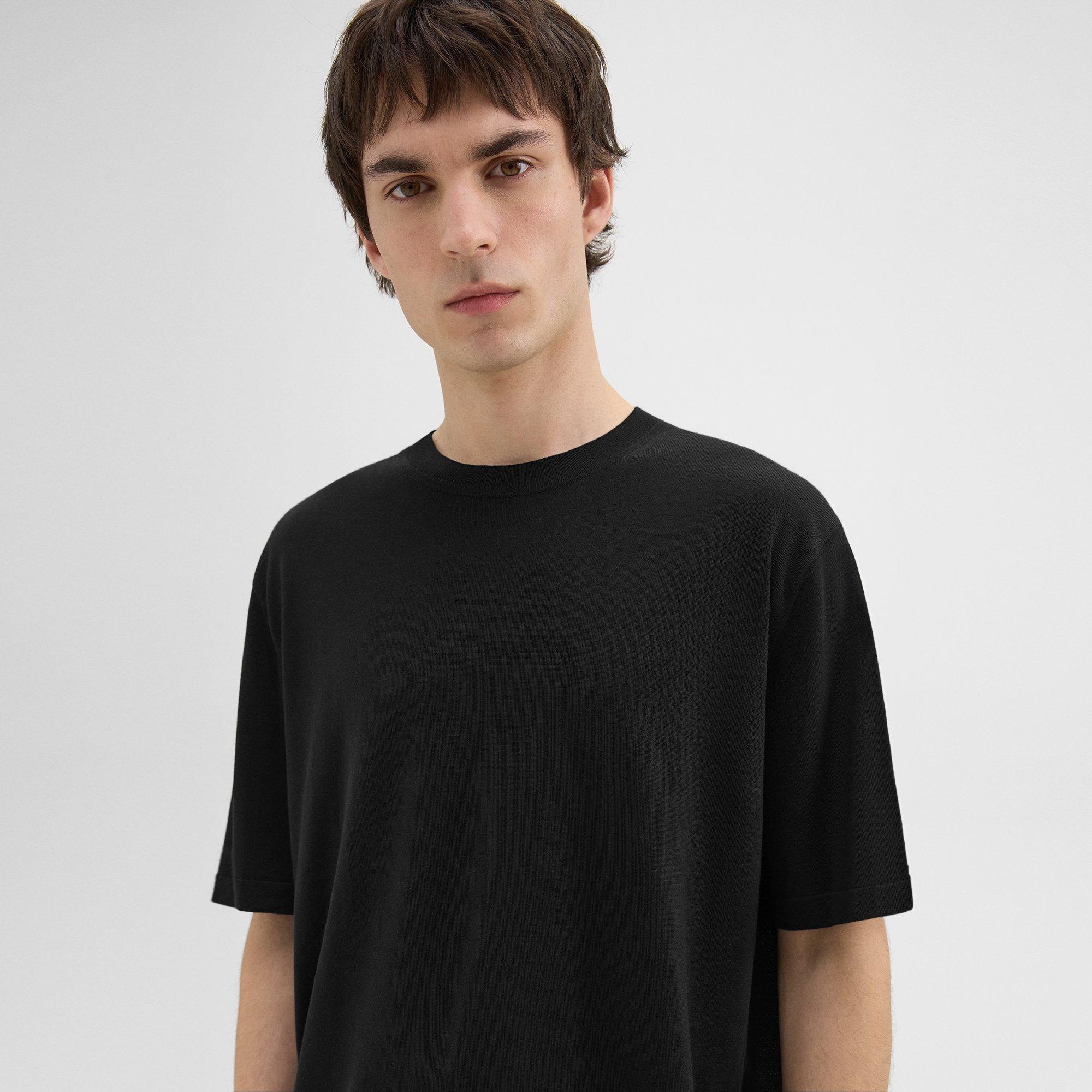 Relaxed Tee in Regal Wool - 5