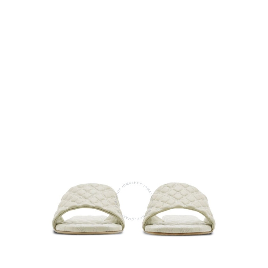 Burberry Logo Embossed Quilted Leather Sandals - 2