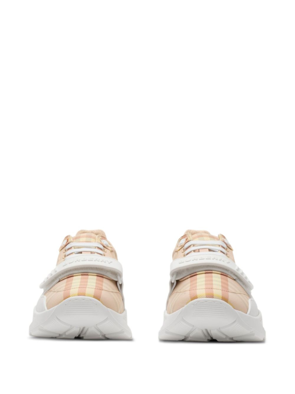 burberry-check sneakers - 2