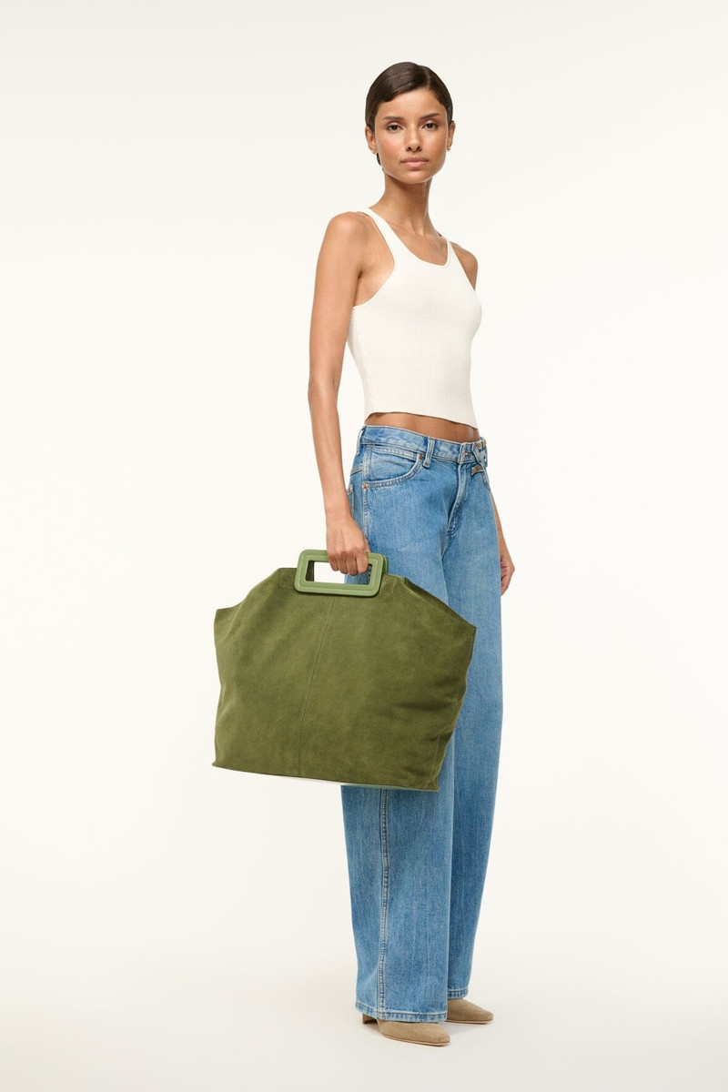 STAUD STAUD GRANDE TOTE BAG AVOCADO outlook