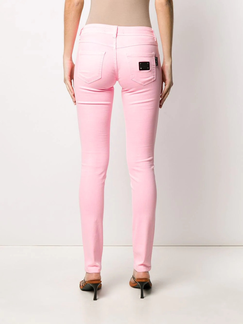 mid-rise skinny jeans 4