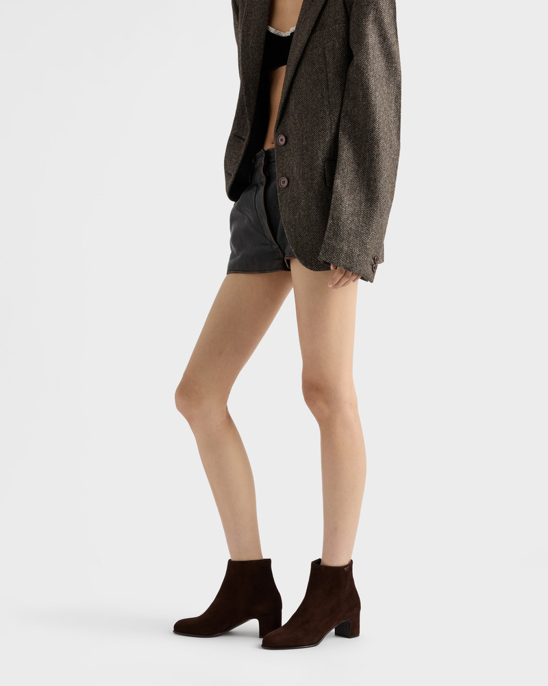 Prada Leather booties outlook