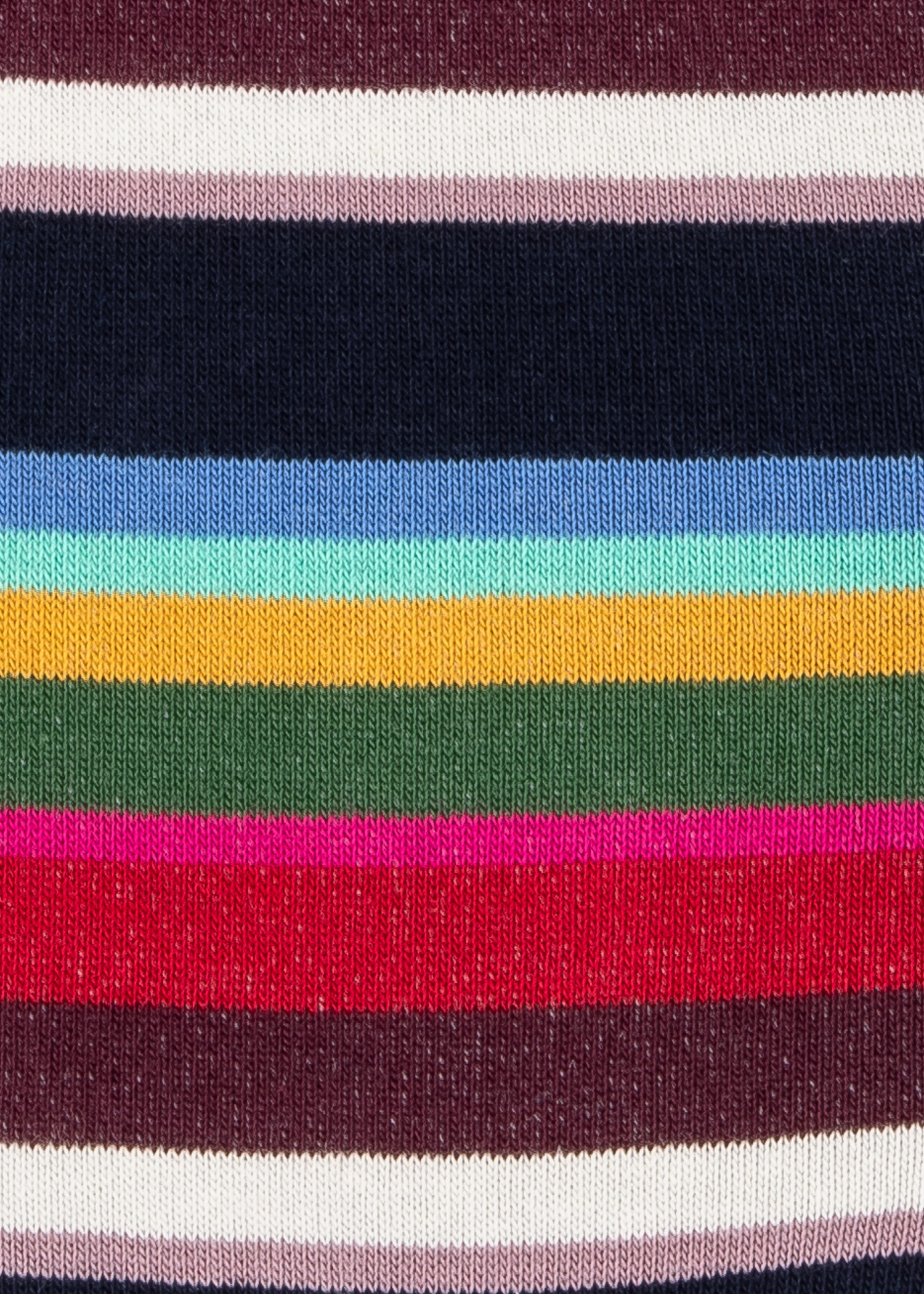 Navy Multi-Stripe Socks - 2