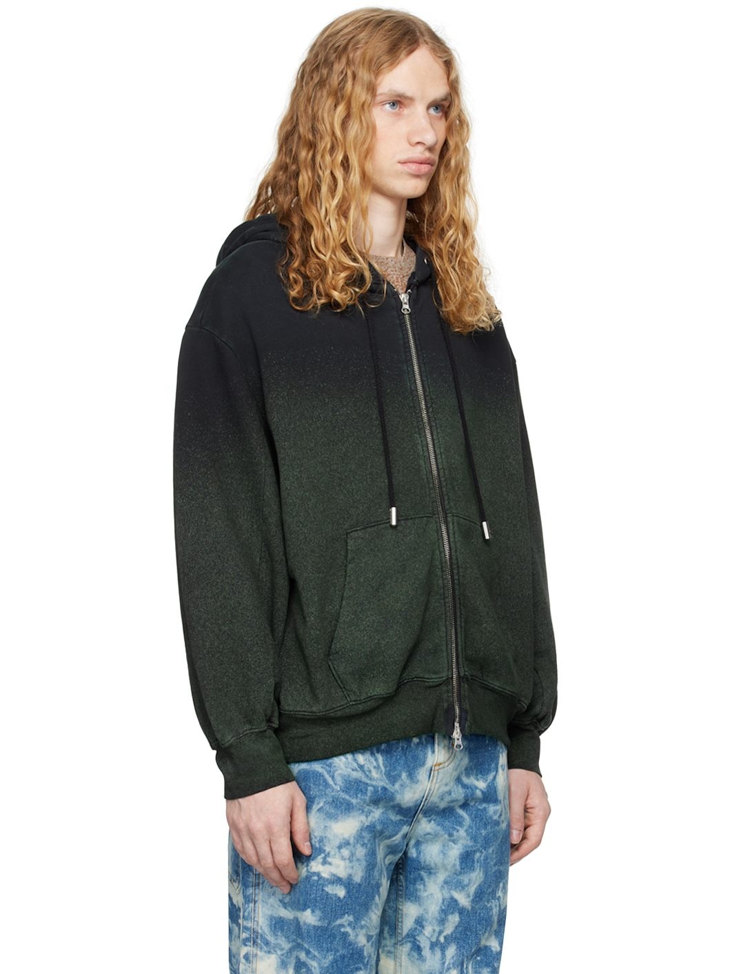 Black Zip Hoodie - 2