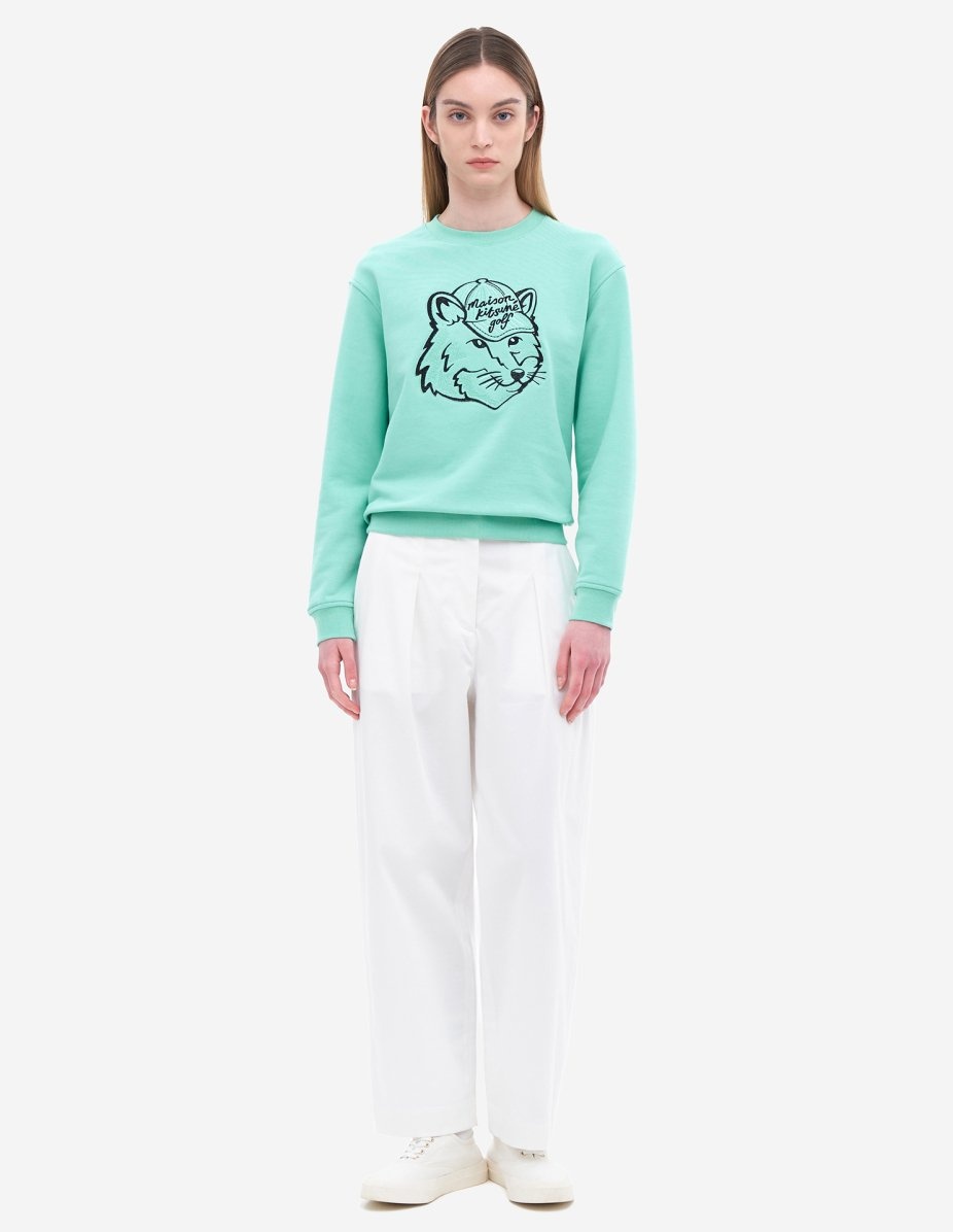 Women Fox Head Sweatshirt - 2
