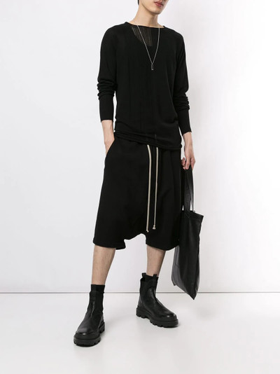 Boris Bidjan Saberi distressed sweater outlook