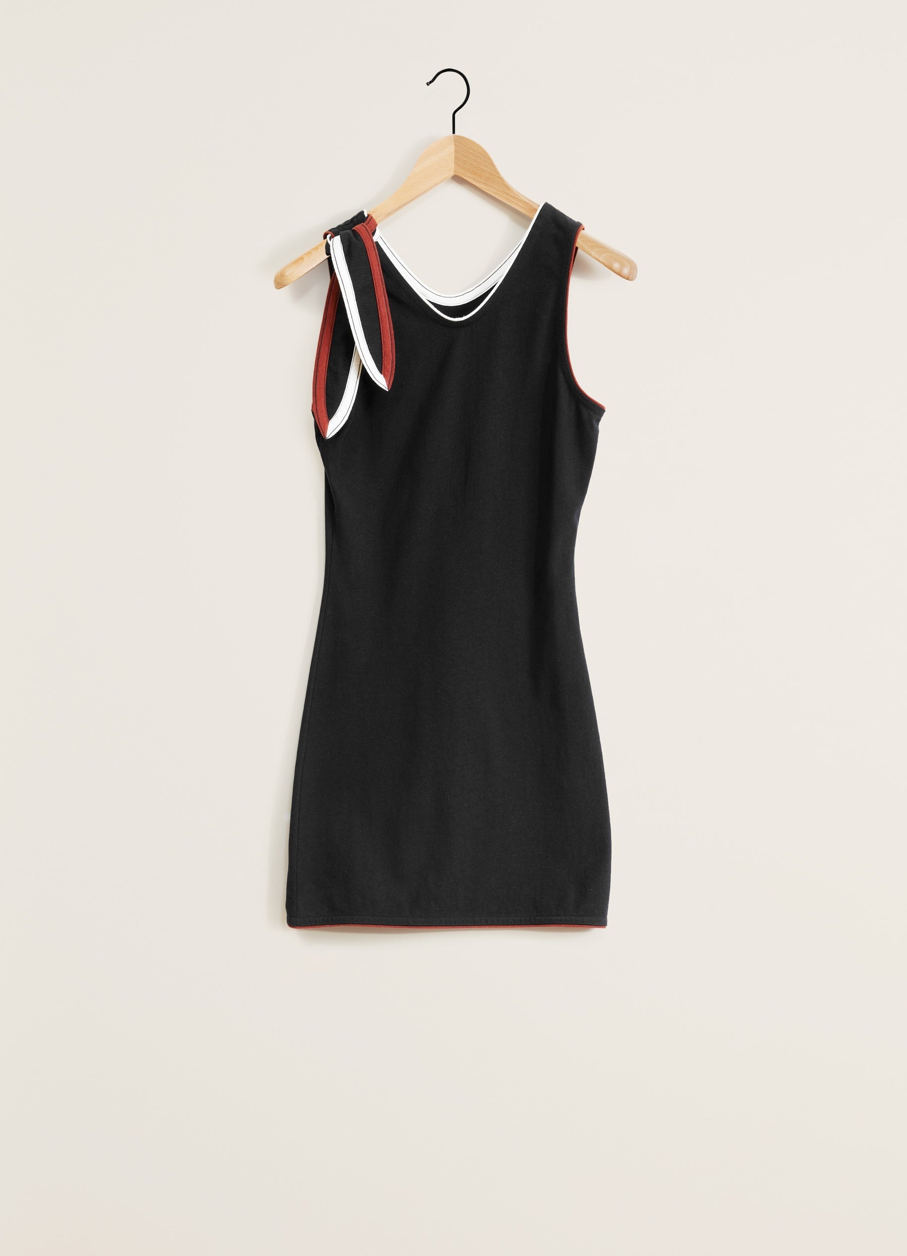 TANK TOP WITH BINDINGS - 1