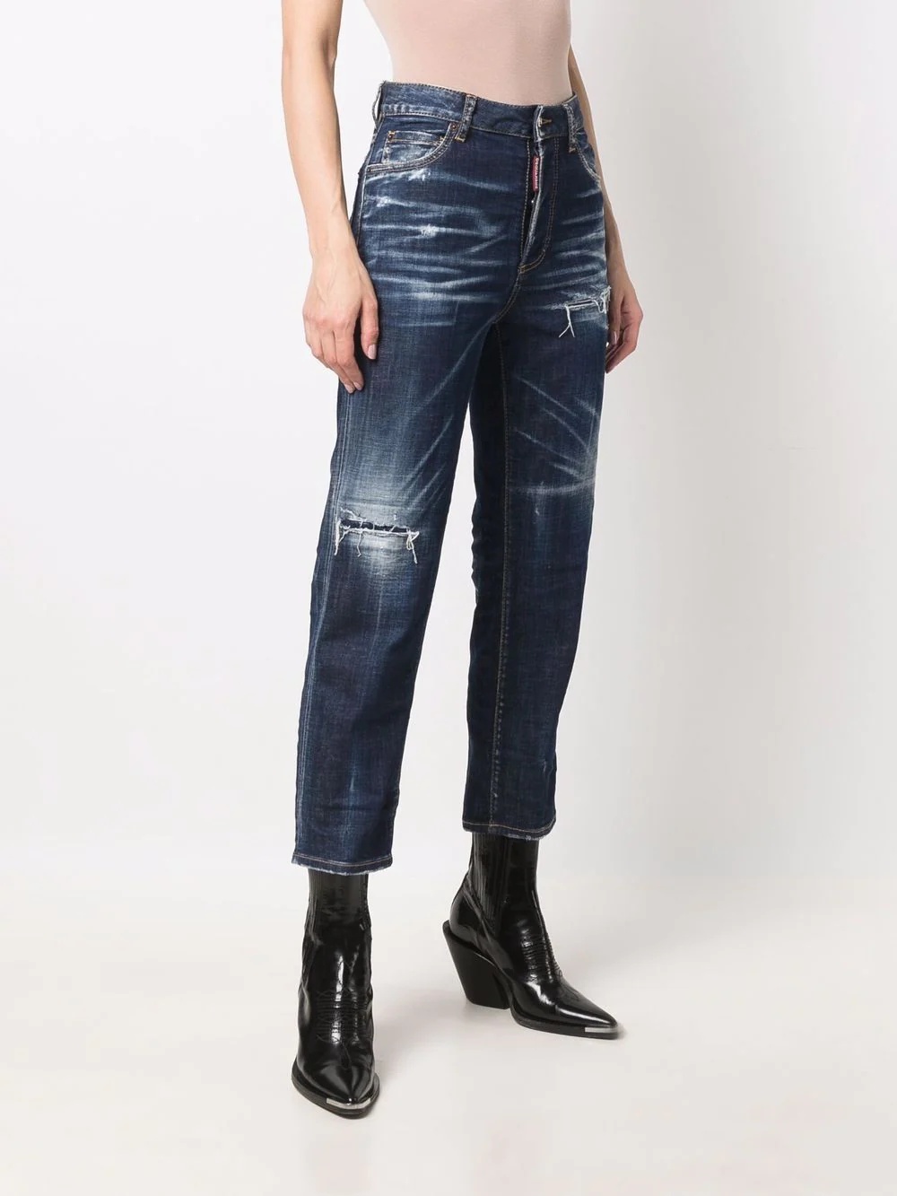 straight-leg jeans - 3
