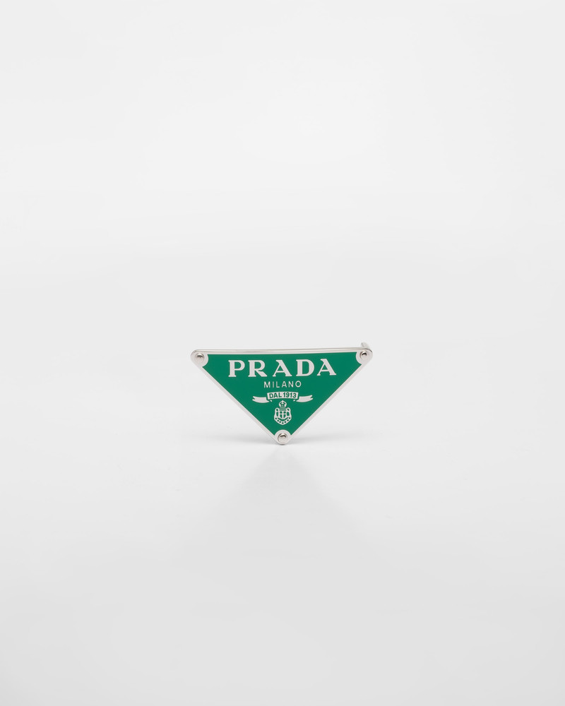 Enameled metal belt buckle 1