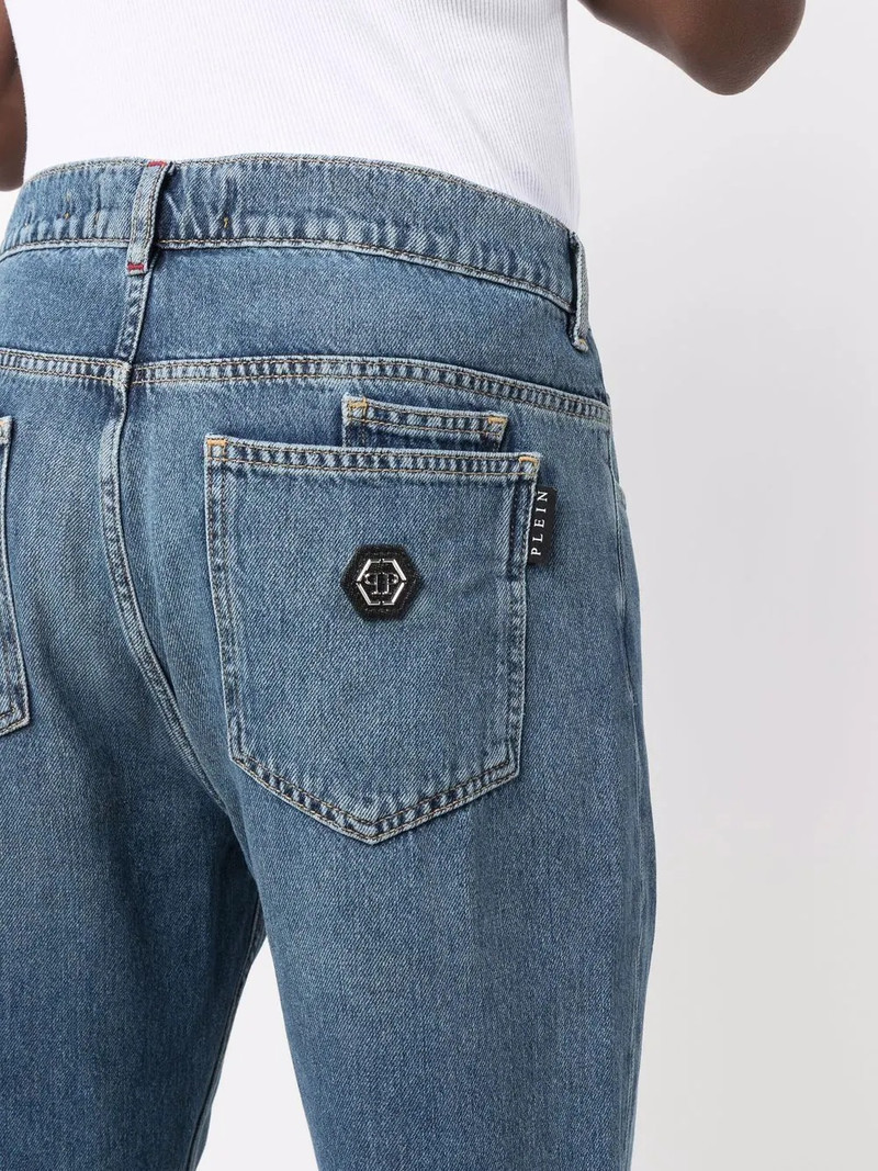 carrot-cut Iconic Plein jeans 5