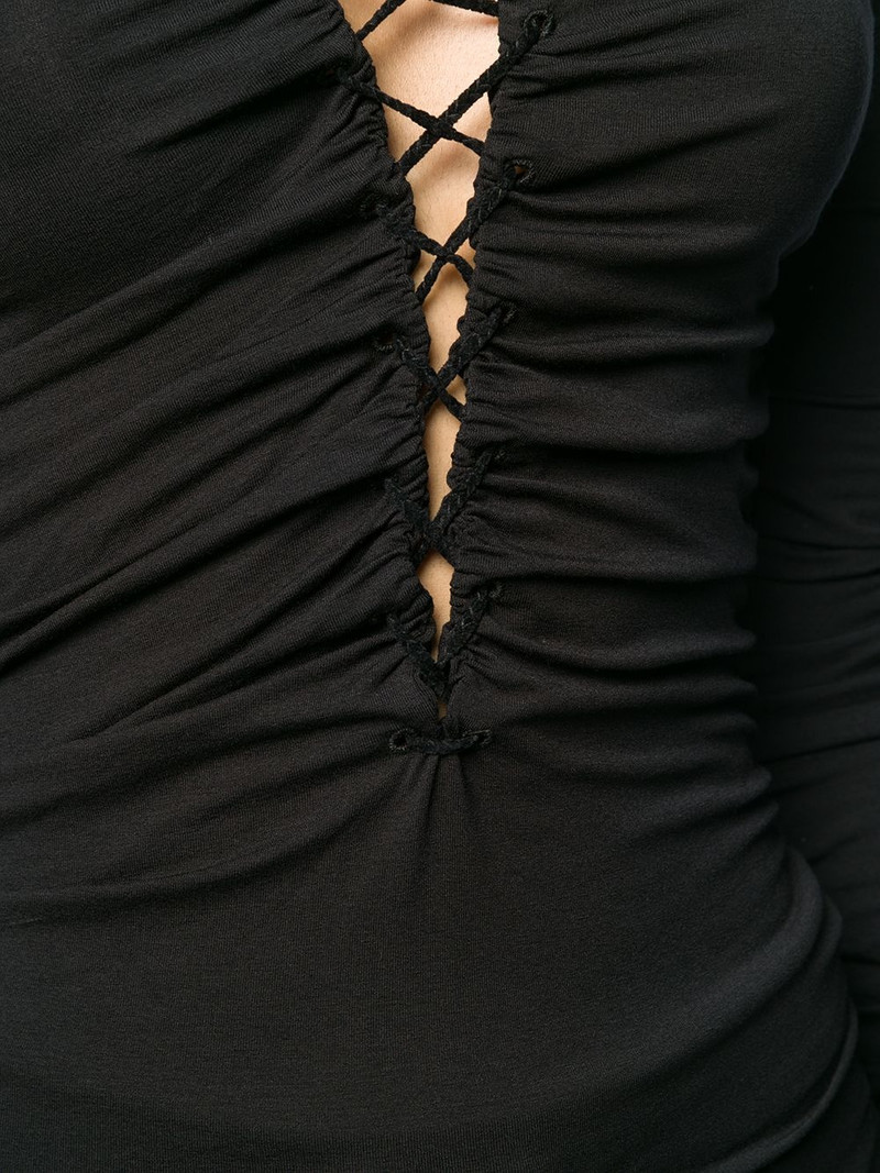 lace-up long-sleeve top 5